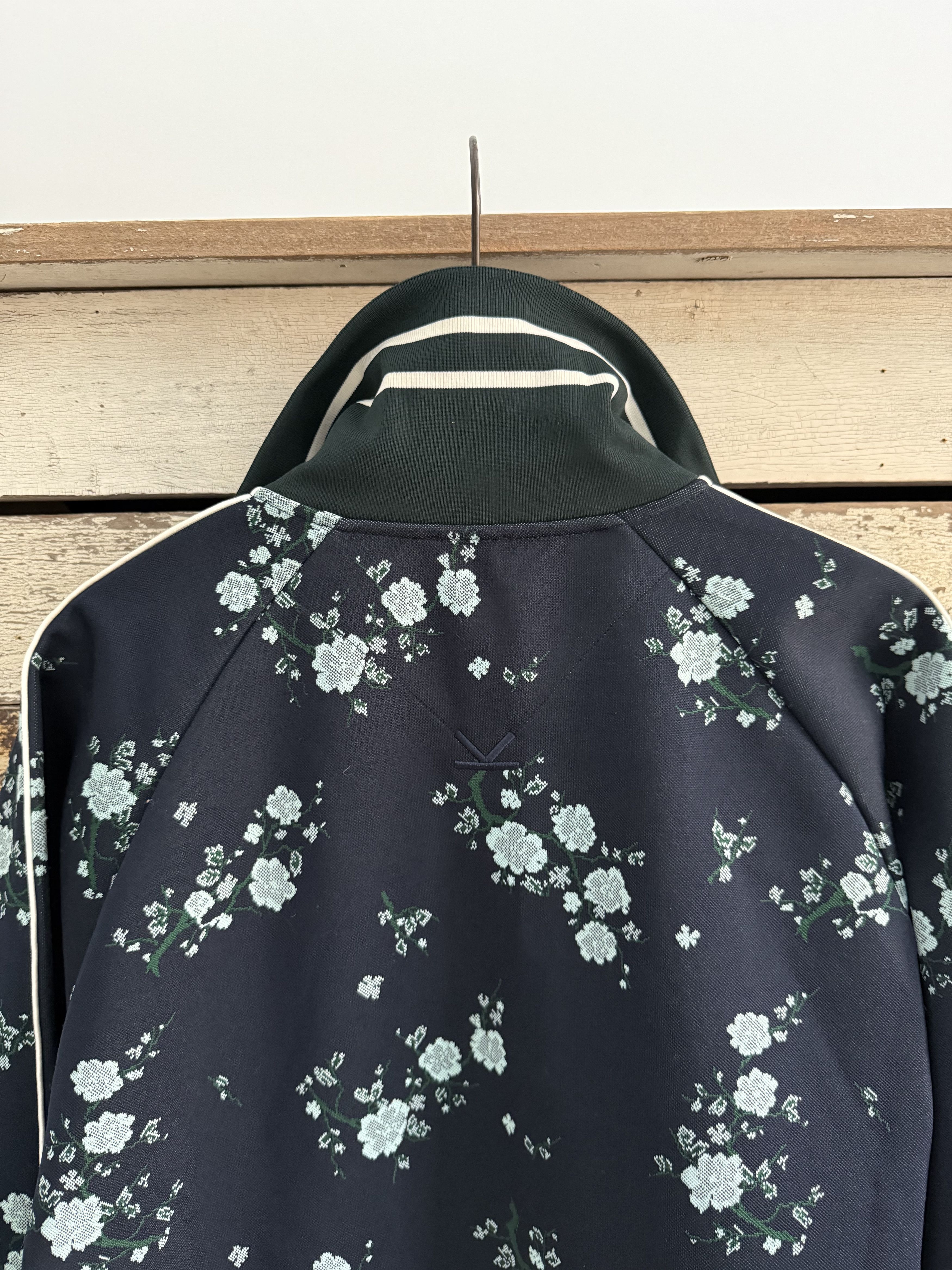 Kenzo Kenzo Cheongsam Flower Track Jacket In Navy Size US M / EU 48-50 / 2 - 5 Thumbnail