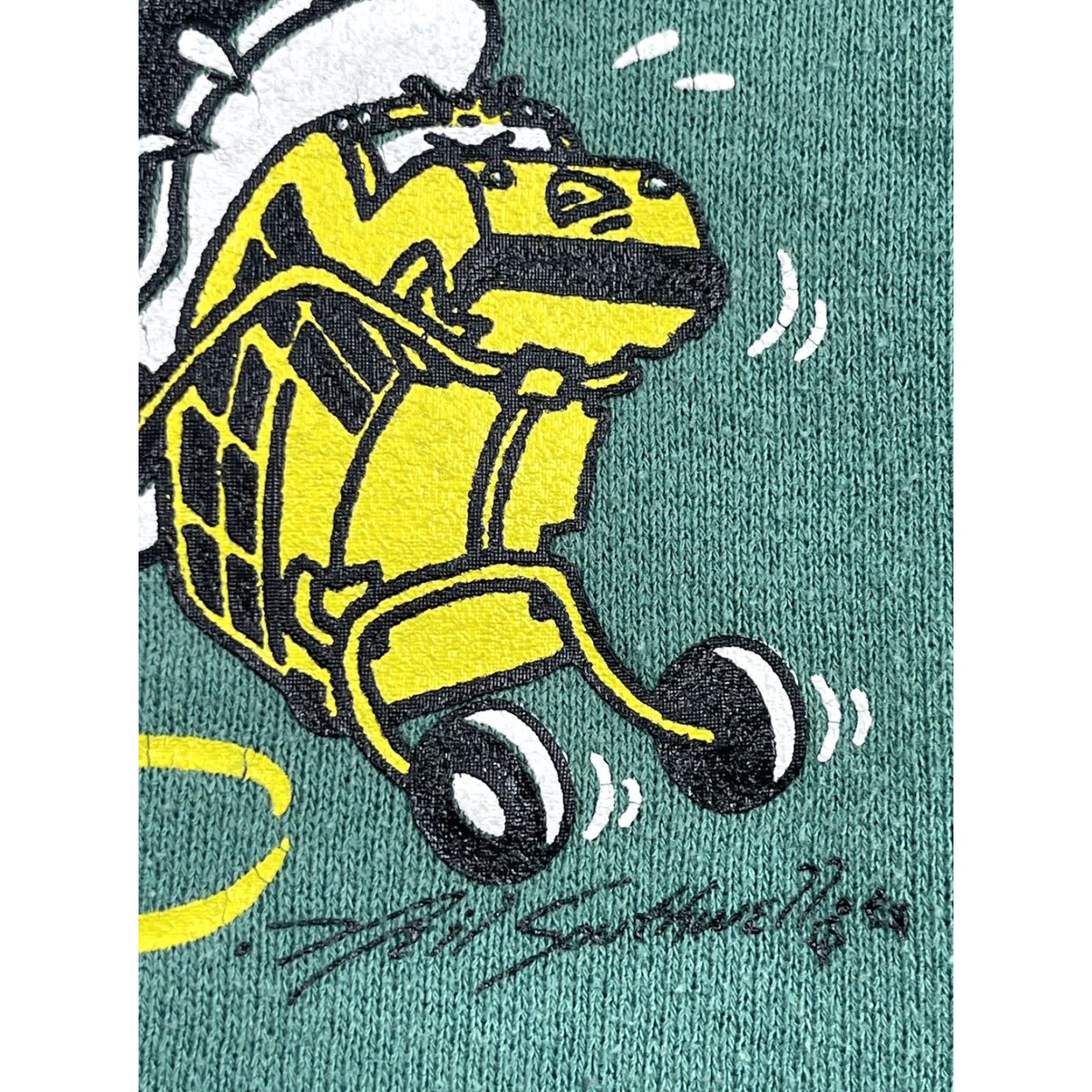 Lee VINTAGE Lee Sweatshirt Crewneck Christmas Santa School Bus North Pole Blue L Mens Size US L / EU 52-54 / 3 - 4 Thumbnail