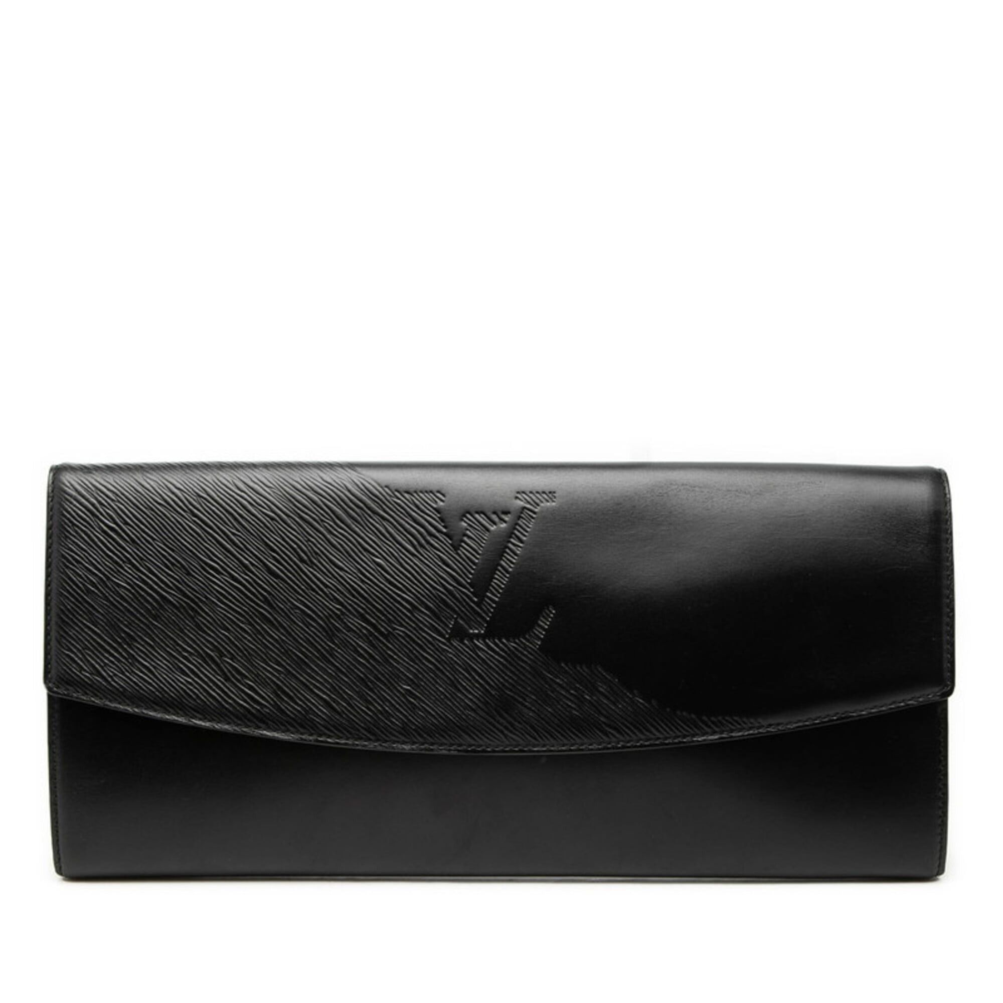 Louis Vuitton Louis Vuitton Opera Aegean Second Bag Clutch Black Leather Women's LOUIS VUITTON Size ONE SIZE - 1 Thumbnail