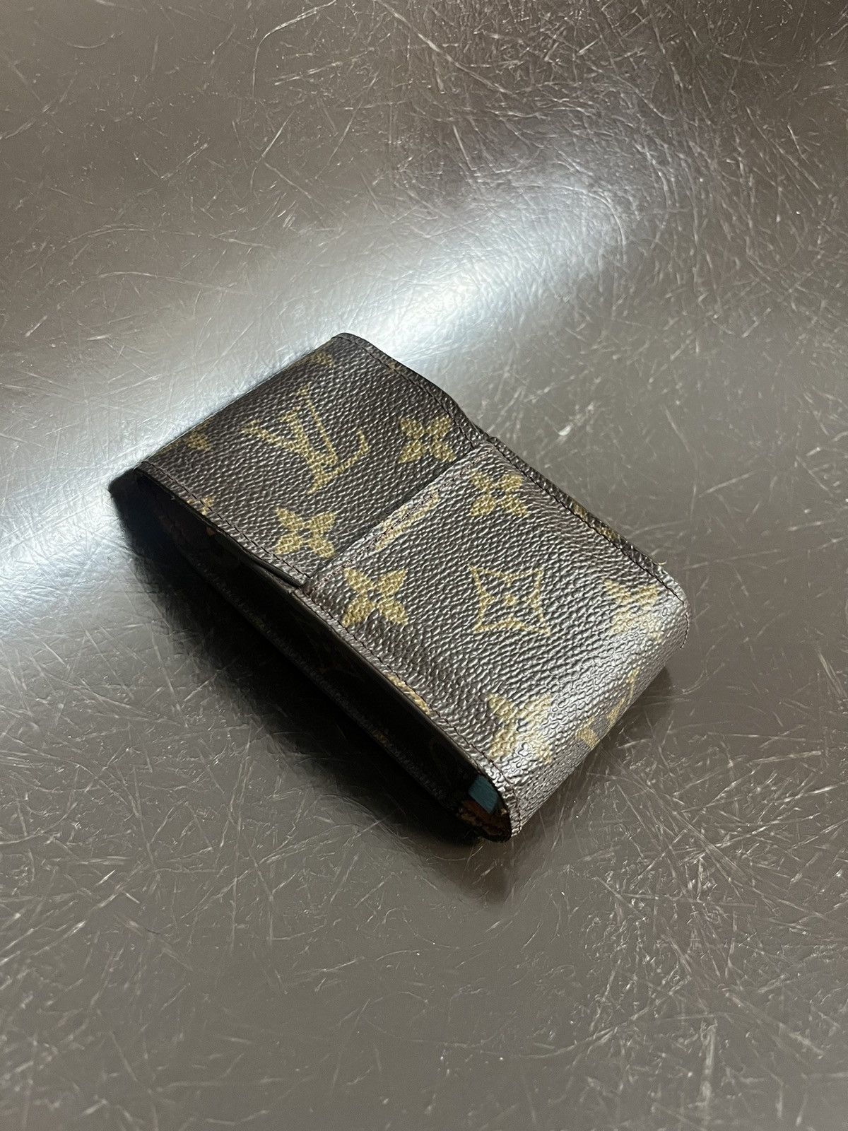 image of Louis Vuitton Cigarette Case in Brown, Men's