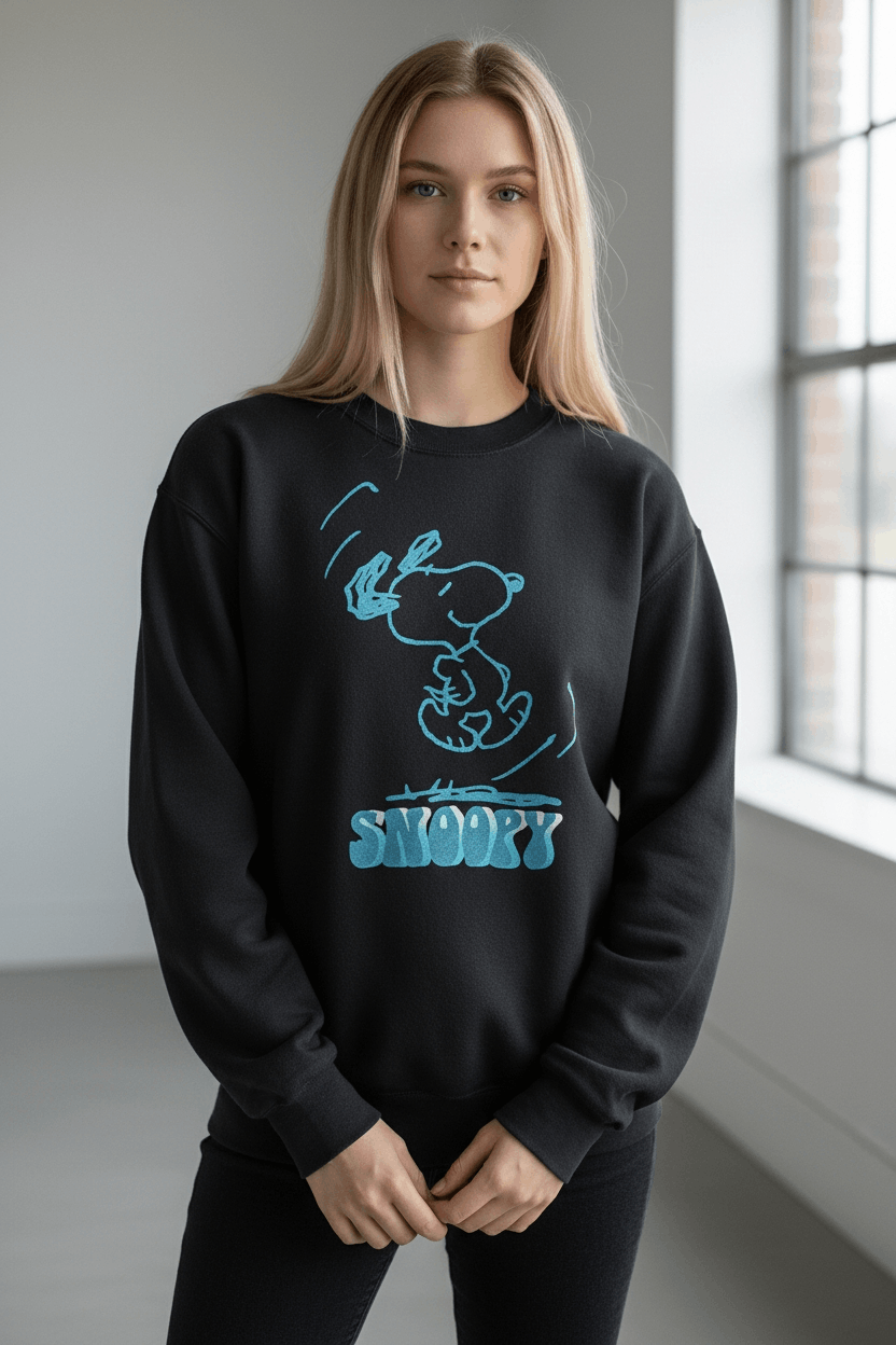 Peanuts Vintage 90's PEANUTS Snoopy M.Schulz Graphic Sweatshirts Size US M / EU 48-50 / 2 - 1 Thumbnail
