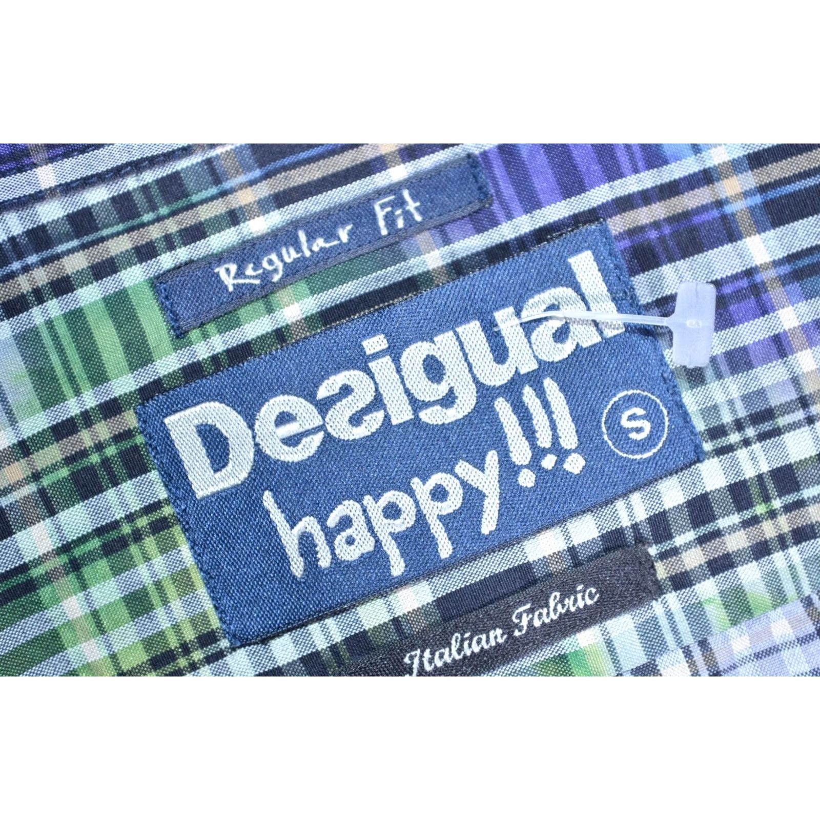 Desigual Desigual Multicolored Long Sleeve Shirt S Men Button-Up Shirt Size US S / EU 44-46 / 1 - 5 Thumbnail