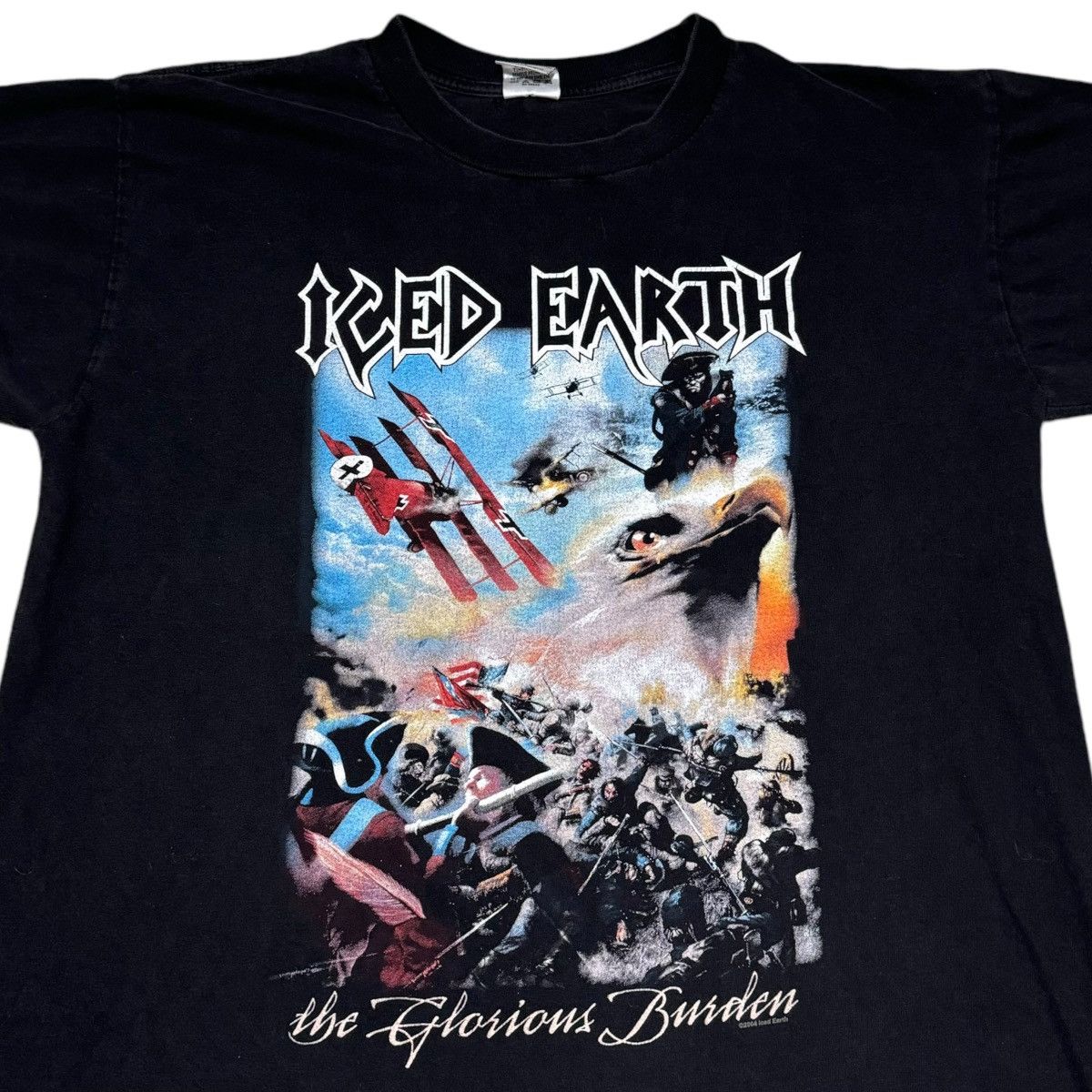 Band Tees 2004 VNTG Iced Earth The Glorious Burden Tour Shirt Adult L Size US L / EU 52-54 / 3 - 2 Thumbnail