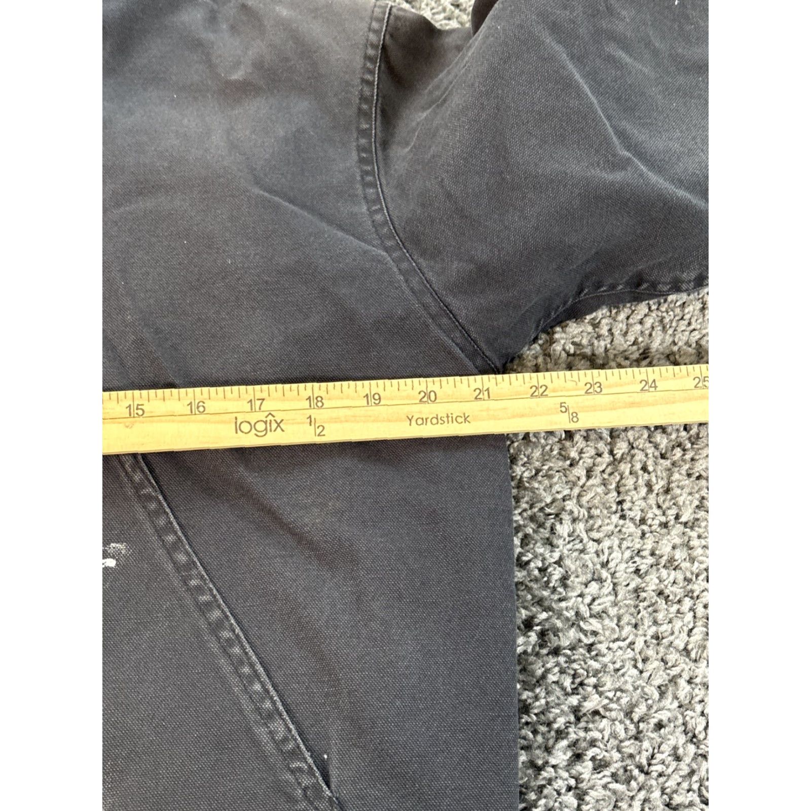Old Navy VINTAGE Old Navy Jacket Womens L Black Distressed Bomber Canvas Jacket Size L / US 10 / IT 46 - 3 Thumbnail