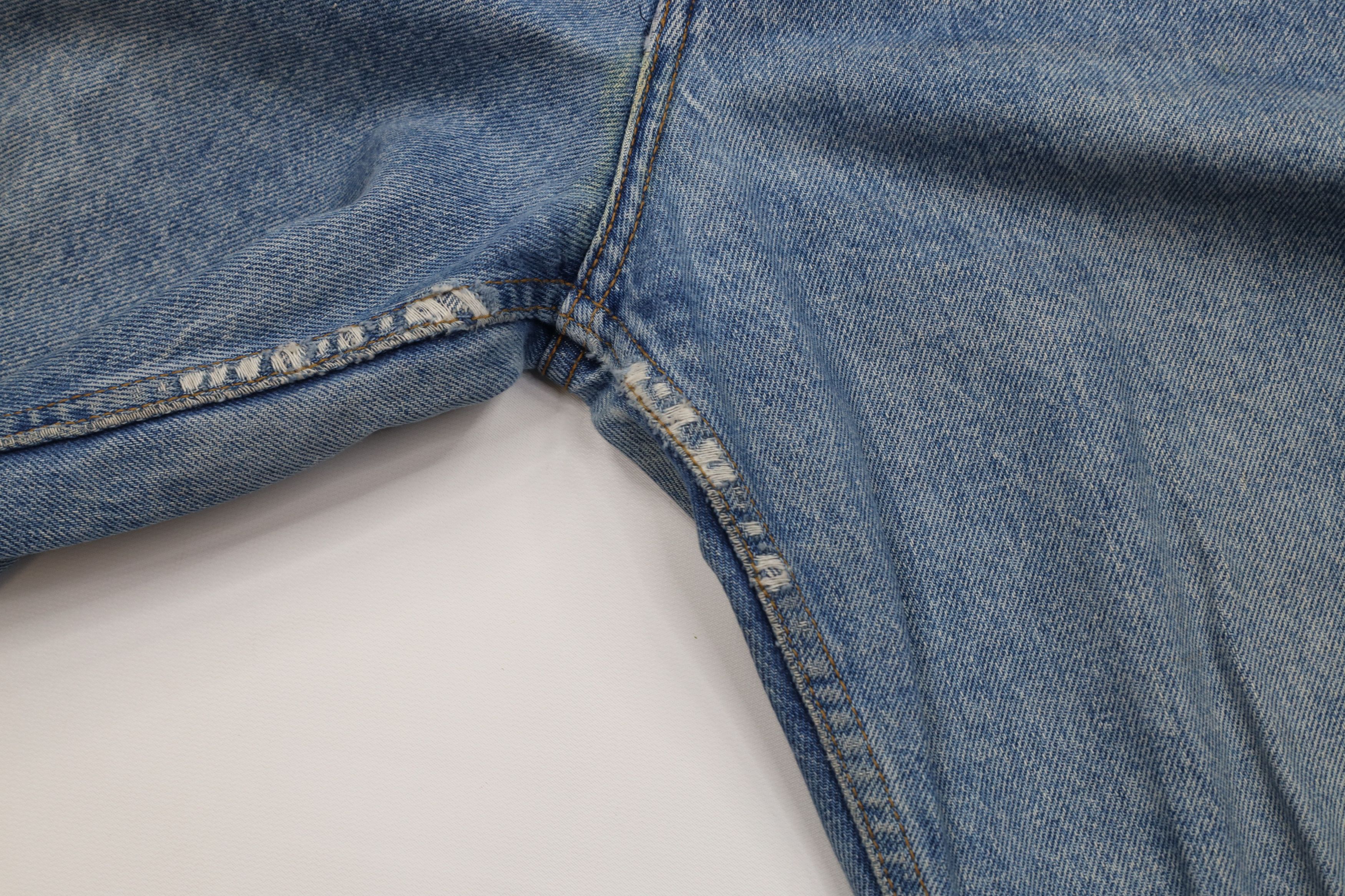 Guess Vintage 90s Guess Fly Tapered Leg Denim Jeans Blue USA Size US 30 / EU 46 - 6 Thumbnail