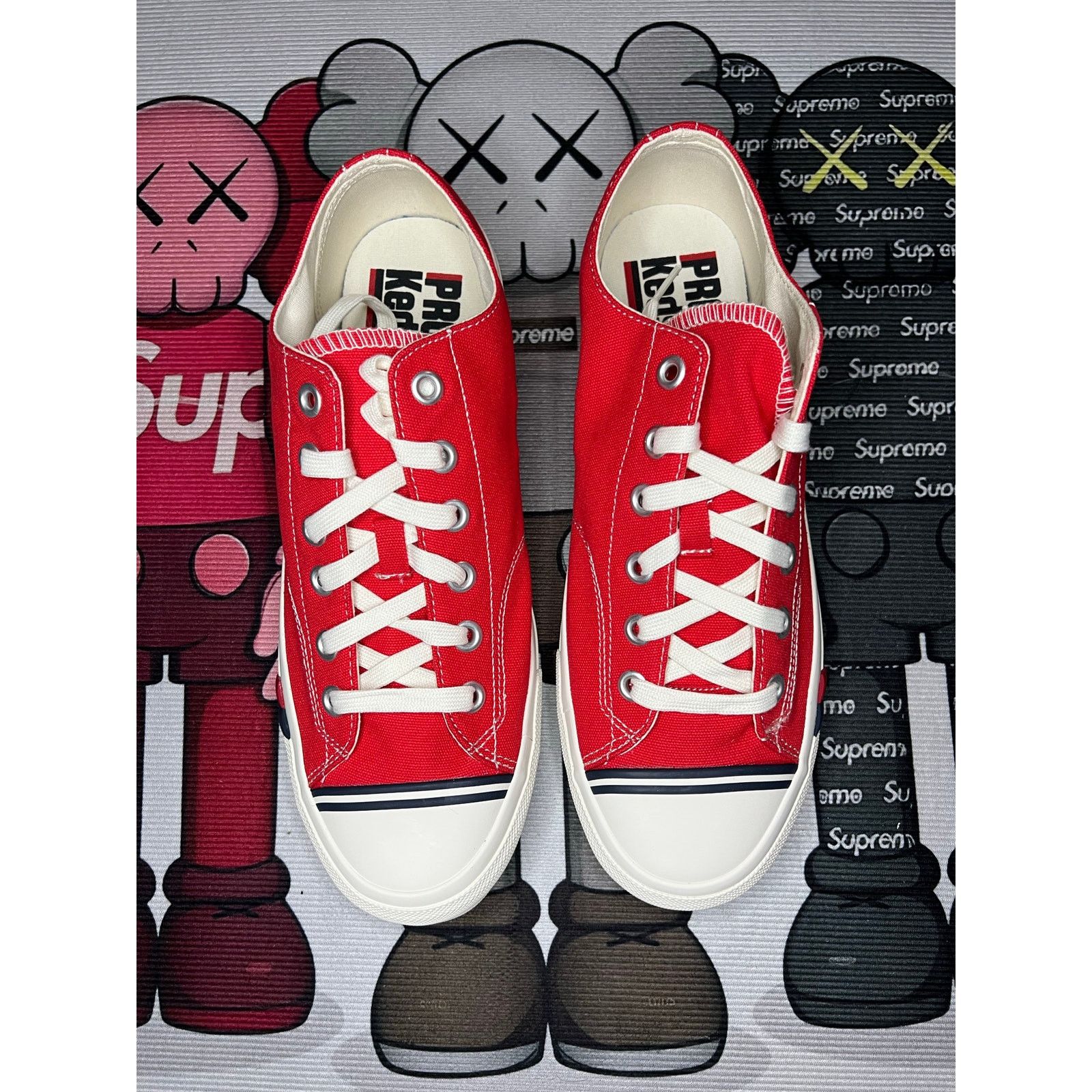 Pro-Keds Pro‑Keds Royal Lo Canvas Red Size 10M/11M – New with Box Size US 10 / EU 43 - 3 Thumbnail