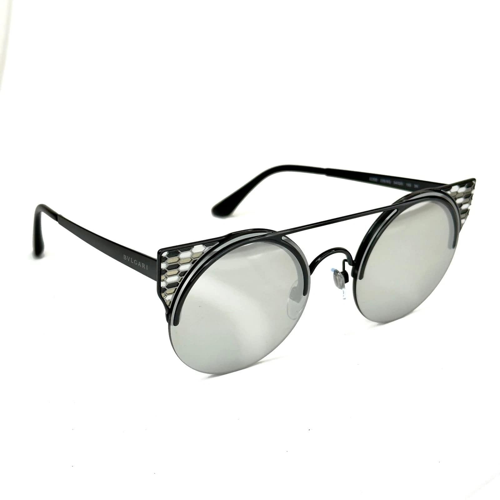 Bvlgari BVLGARI BV6088 6088 SERPENTEYES Black Serpenti Sunglasses Size ONE SIZE - 5 Thumbnail