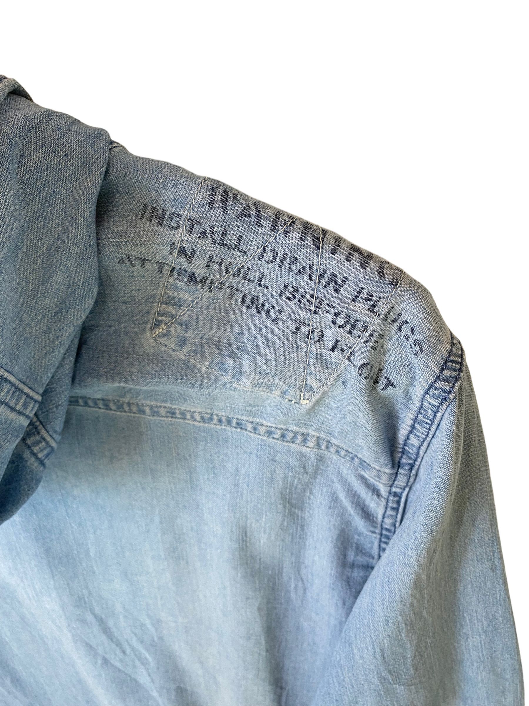 Avirex Avirex United states navy chambray hoodie jacket Size US S / EU 44-46 / 1 - 6 Thumbnail