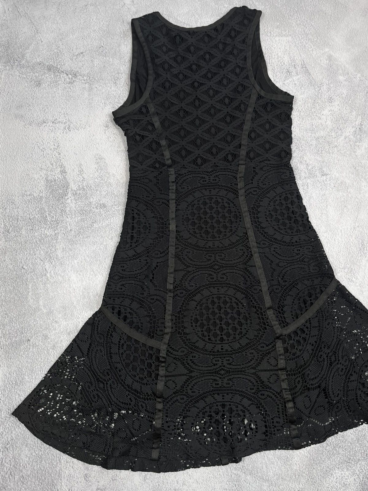 Other Vintage Y2K Desigual mesh flared opium sleeveless dress S Size S / US 4 / IT 40 - 9 Thumbnail