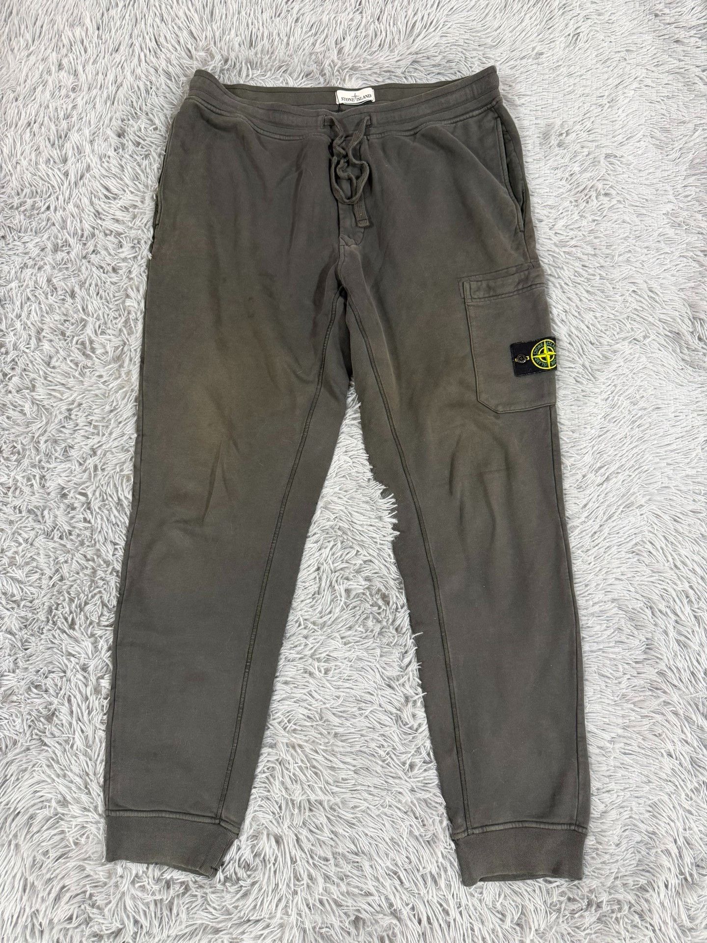 Stone Island Stone Island Retro Gray Sweatpants 38 Men Size US 38 / EU 54 - 1 Thumbnail