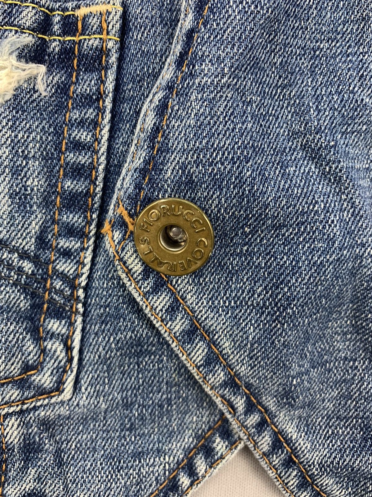 Fiorucci Fiorucci Denim Vest Jacket Size S / US 4 / IT 40 - 10 Thumbnail