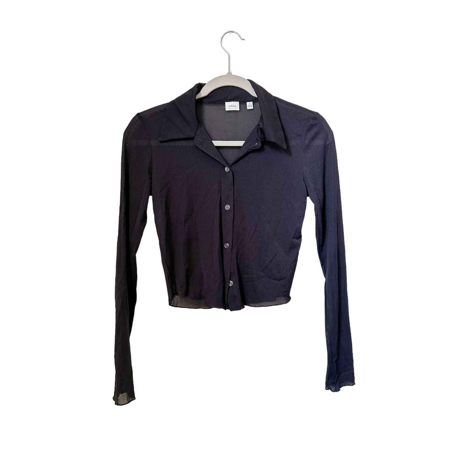 Aritzia Aritzia Wilfred Sheer Top , Size S Size S / US 4 / IT 40 - 1 Thumbnail