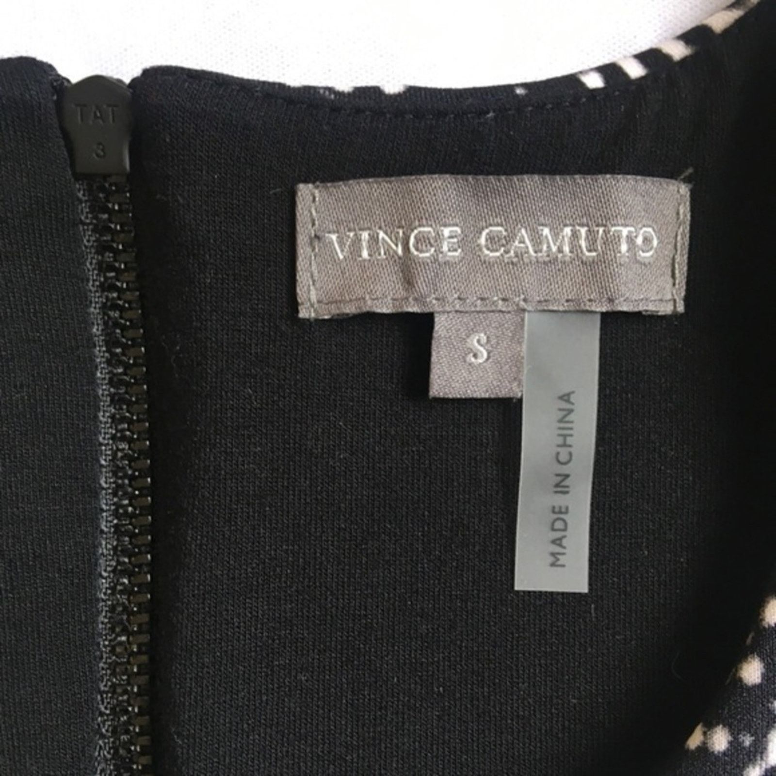 Vince Camuto Vince Camuto Short Sleeve Back Zip Cityscape Scuba Tee Top Size S / US 4 / IT 40 - 5 Thumbnail
