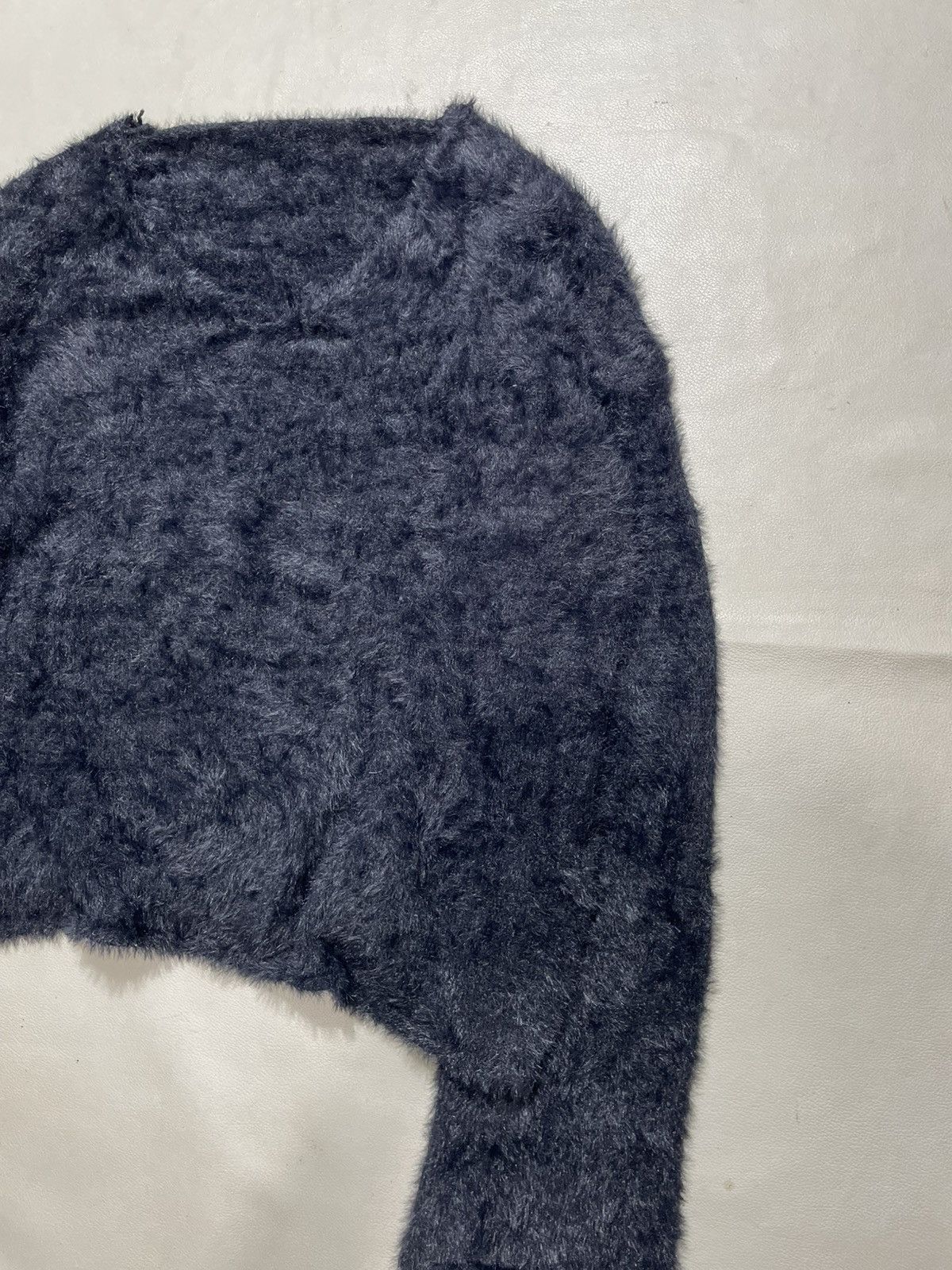 Japanese Brand 2000s Fuzzy Mohair Sweater Grunge style Size US XXL / EU 58 / 5 - 2 Thumbnail