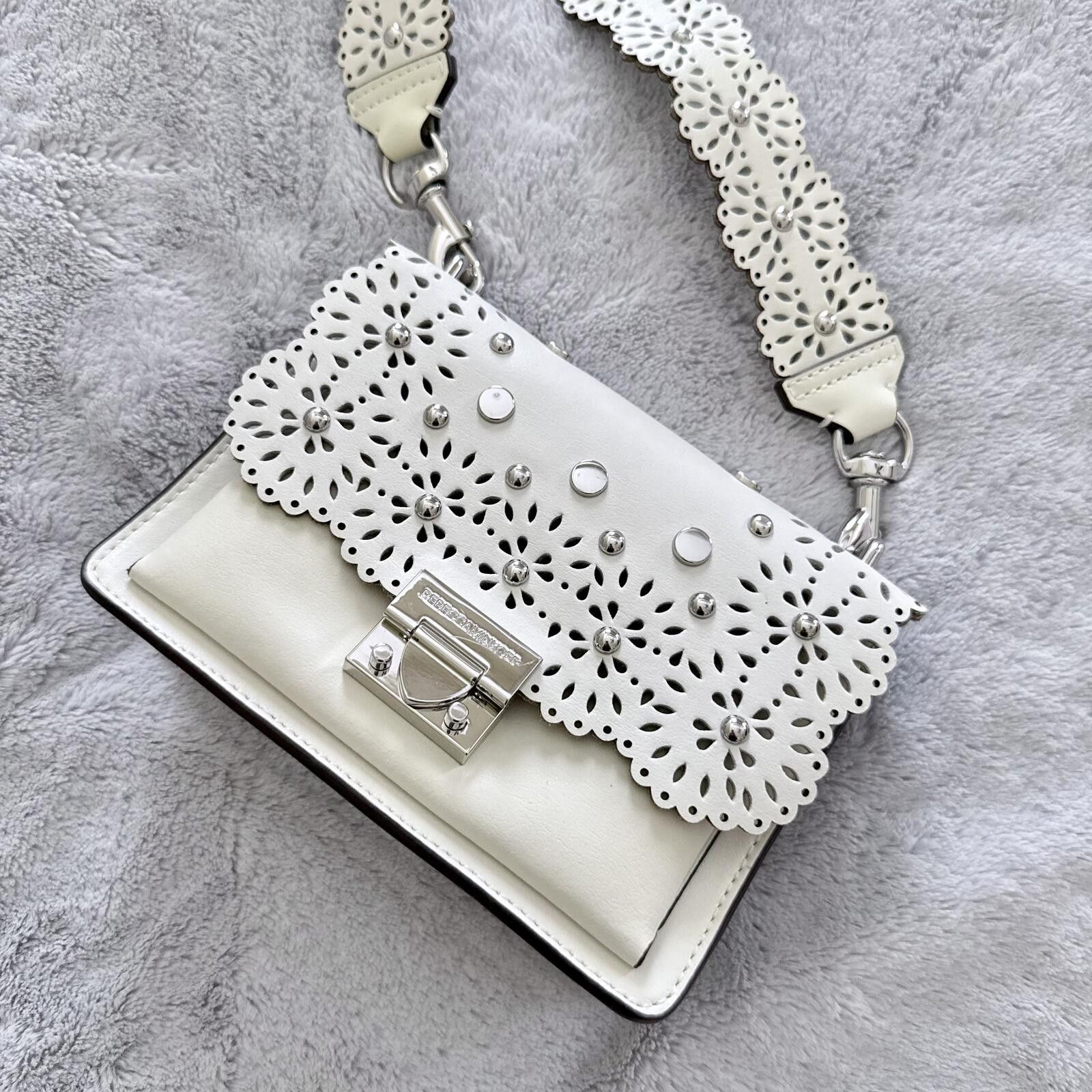 Other Rebecca Minkoff White Leather Crossbody Bag Size ONE SIZE - 2 Thumbnail