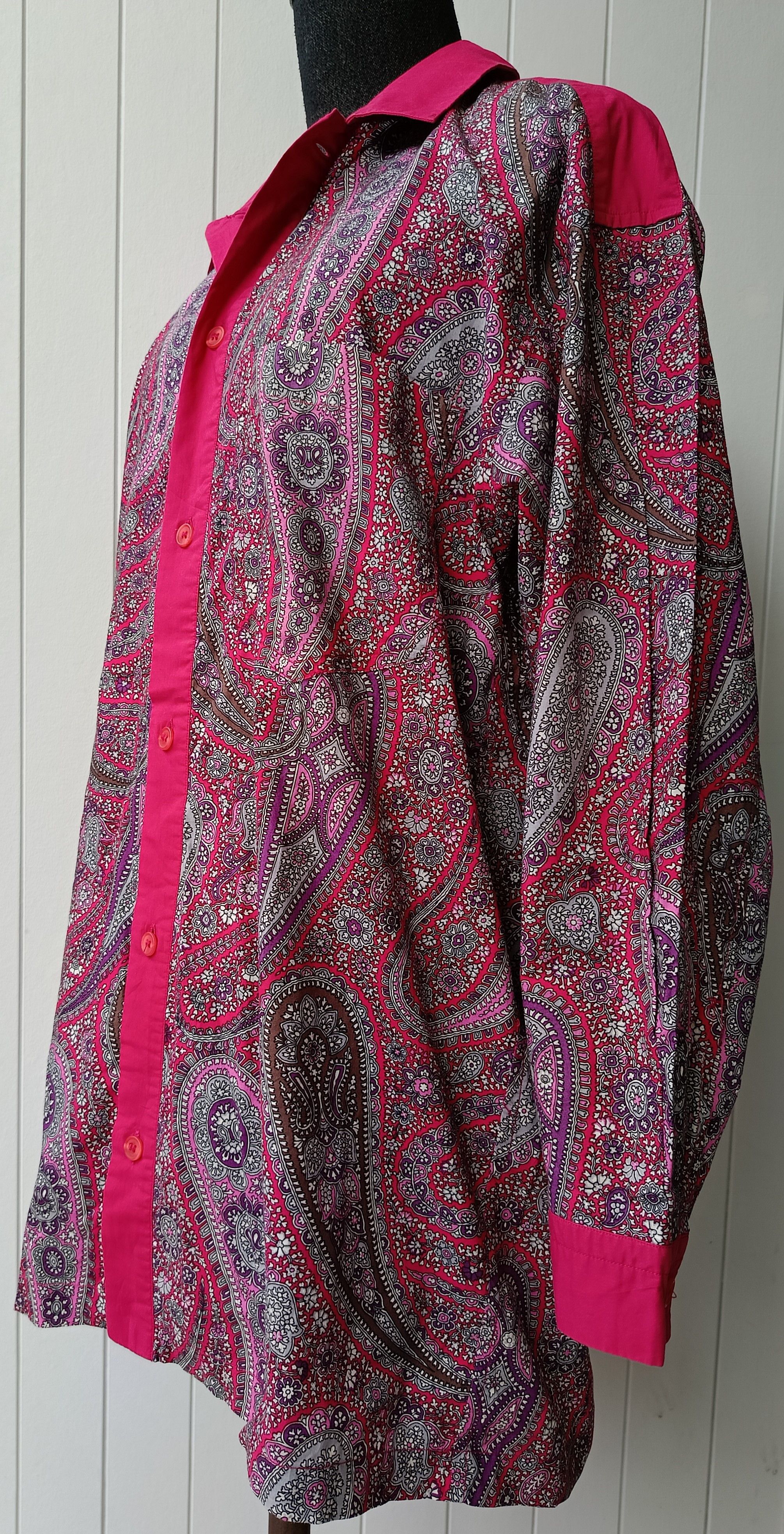 Issey Miyake × Japanese Brand Plantation by Issey Miyake Japan vintage paisley 90s shirt Size US M / EU 48-50 / 2 - 6 Thumbnail