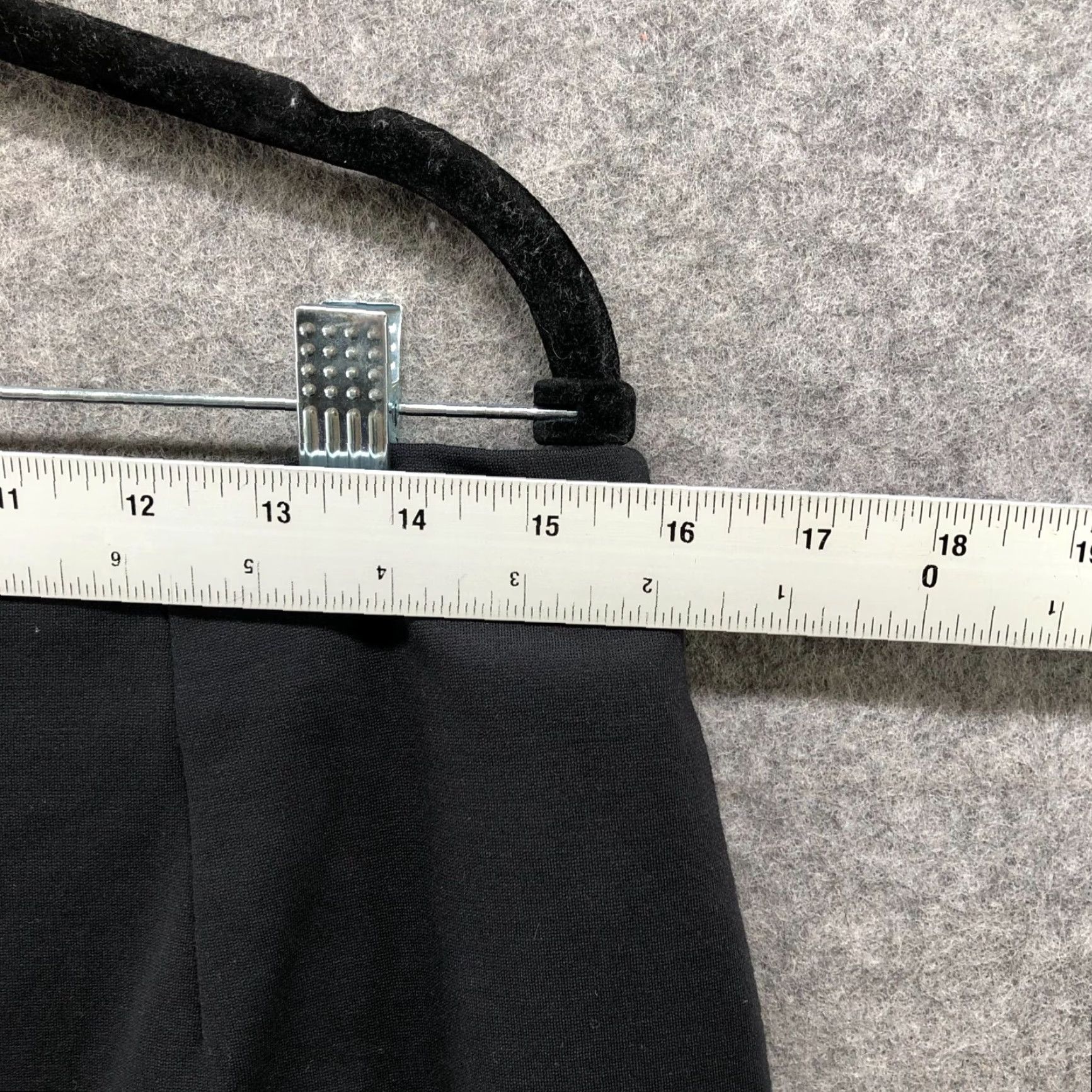 Lands' End VINTAGE Lands' End Womens Pencil Skirt Knitted Knee Length Black Stretch Back Slit Business Formal Workwear Size 32" / US 10 / IT 46 - 5 Thumbnail