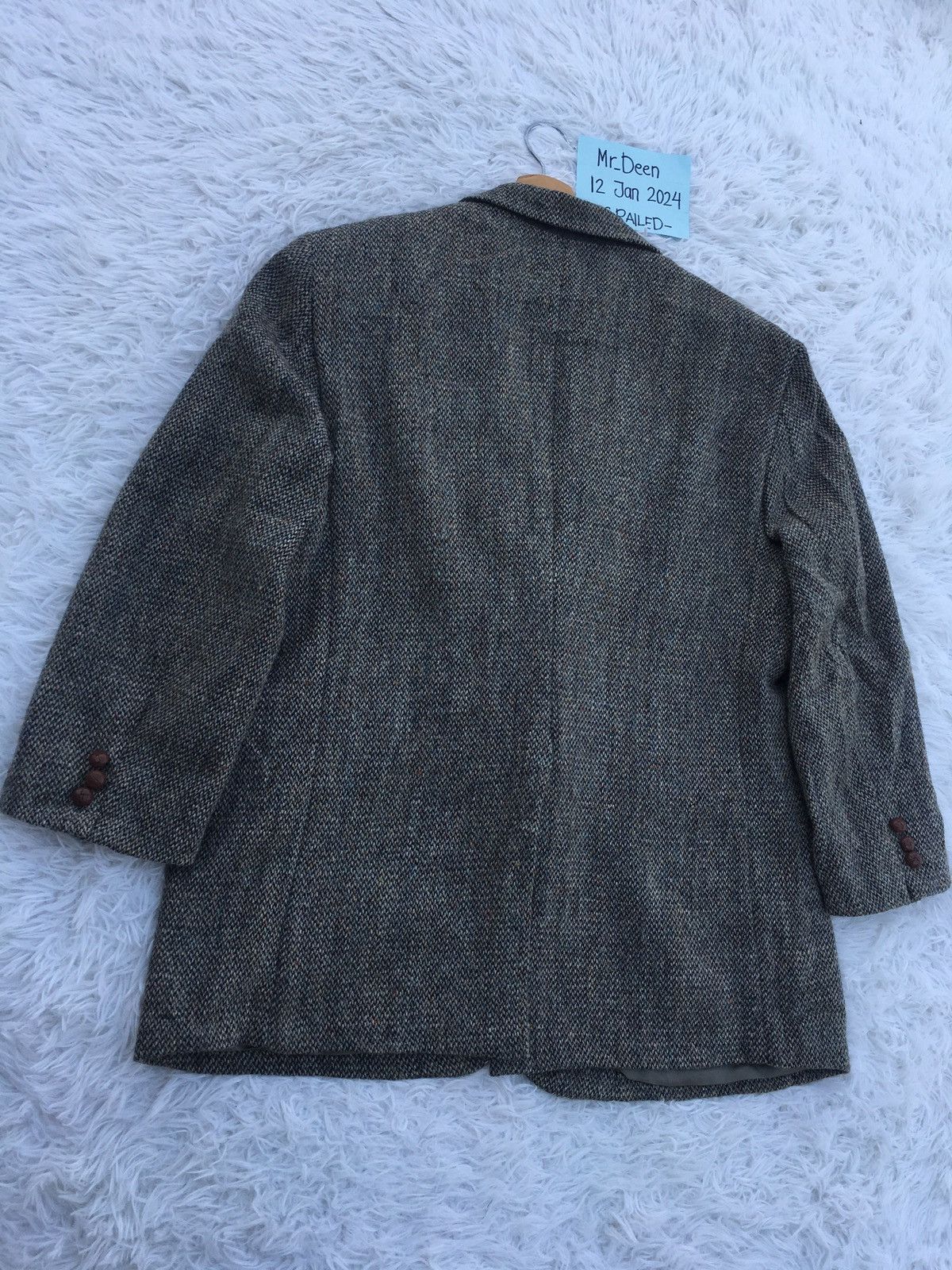 Harris Tweed Rare Vintage Harris Tweed Wool Blazer Size 36S - 15 Thumbnail