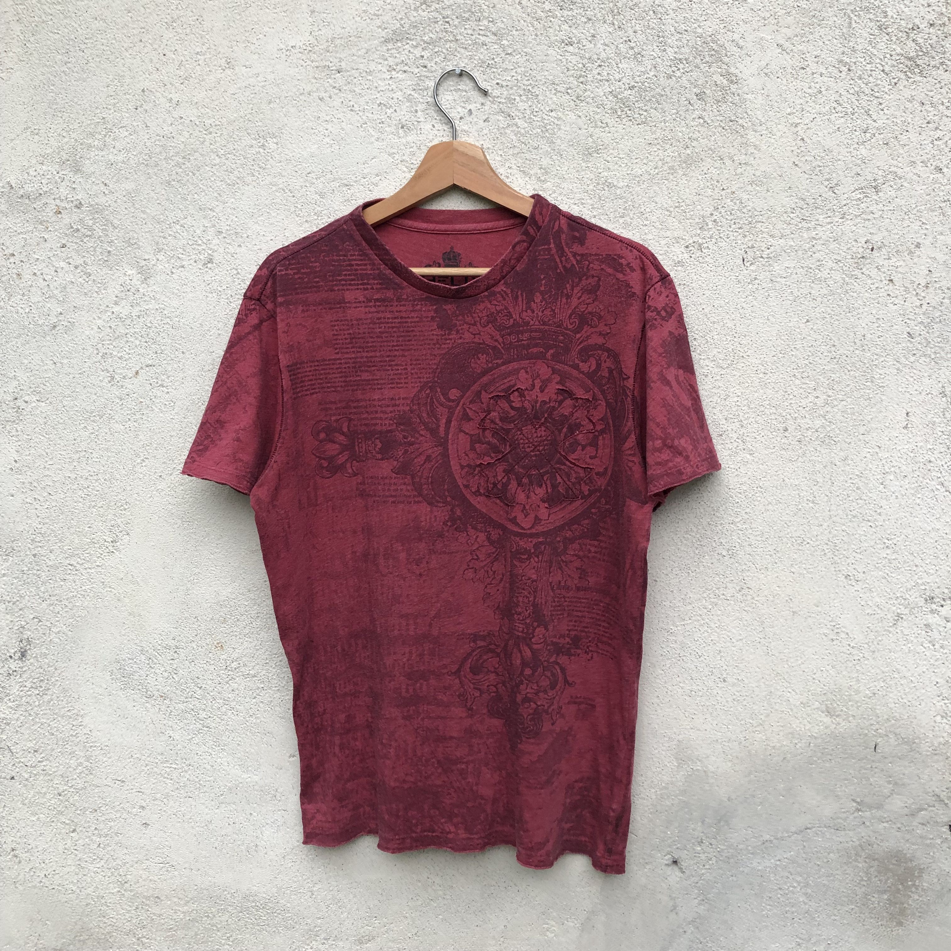 Affliction HELIX GRUNGE SHORT SLEEVE 🍒 Size US L / EU 52-54 / 3 - 7 Thumbnail