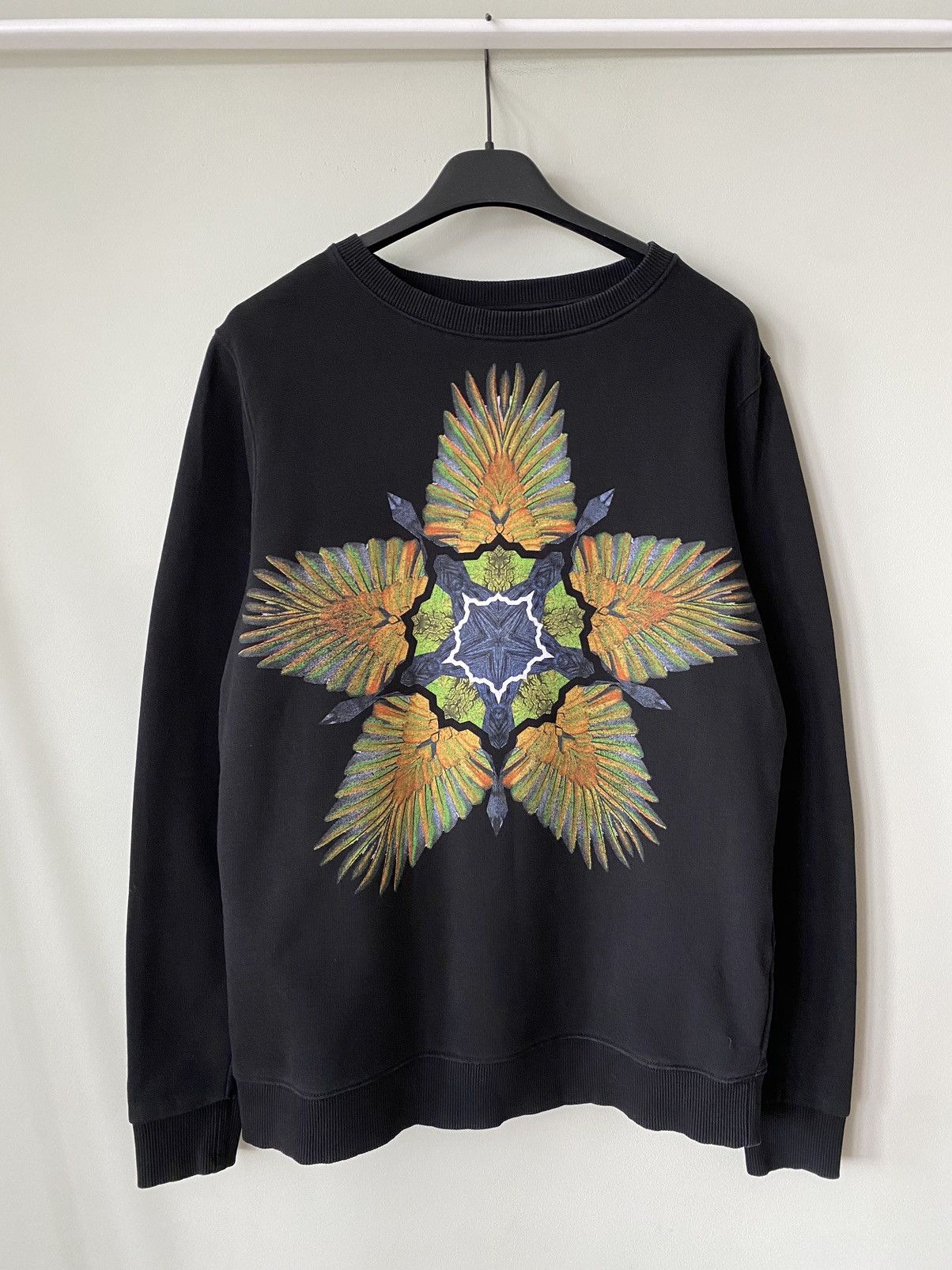 Marcelo Burlon Marcelo Burlon Vintage Flower Sweatshirt Size US S / EU 44-46 / 1 - 1 Thumbnail