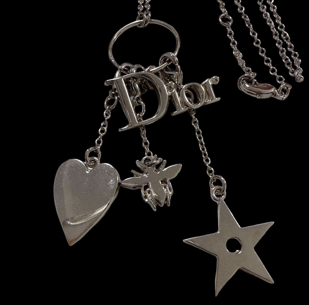 Dior Christian Dior Multi-Charm 3-Way Long Necklace Size ONE SIZE - 2 Thumbnail