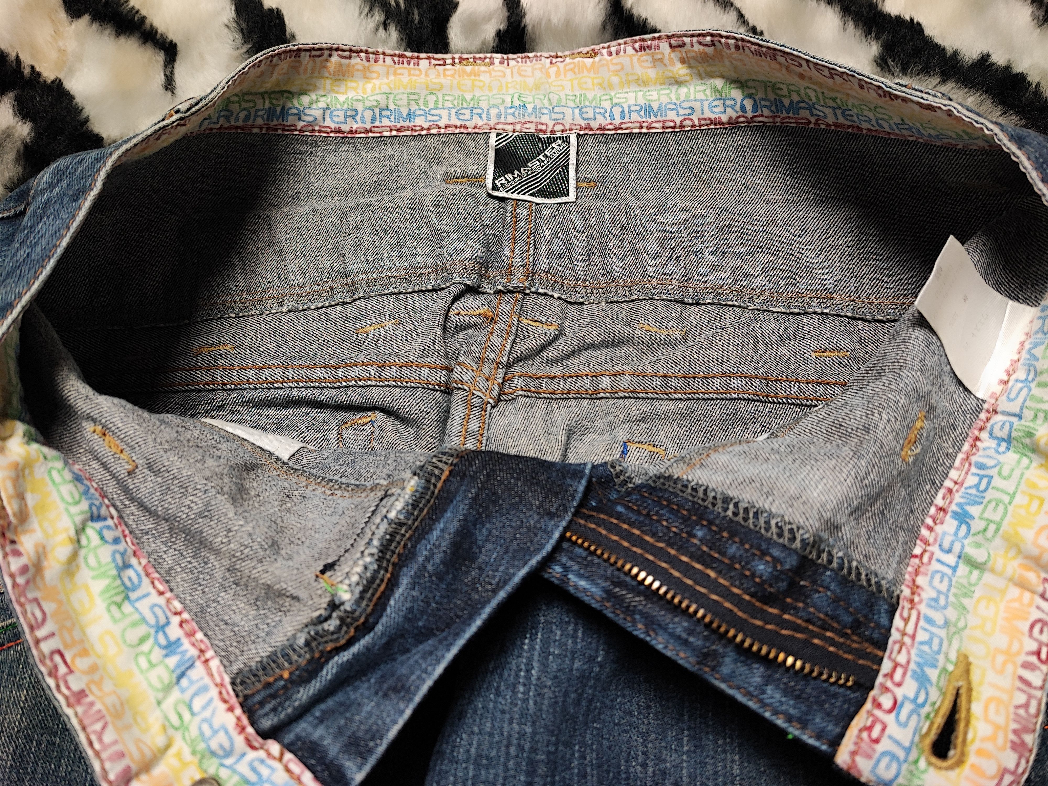 Japanese Brand × Vintage Rimaster Grunge Distressed Denim Jeans Size US 32 / EU 48 - 8 Thumbnail