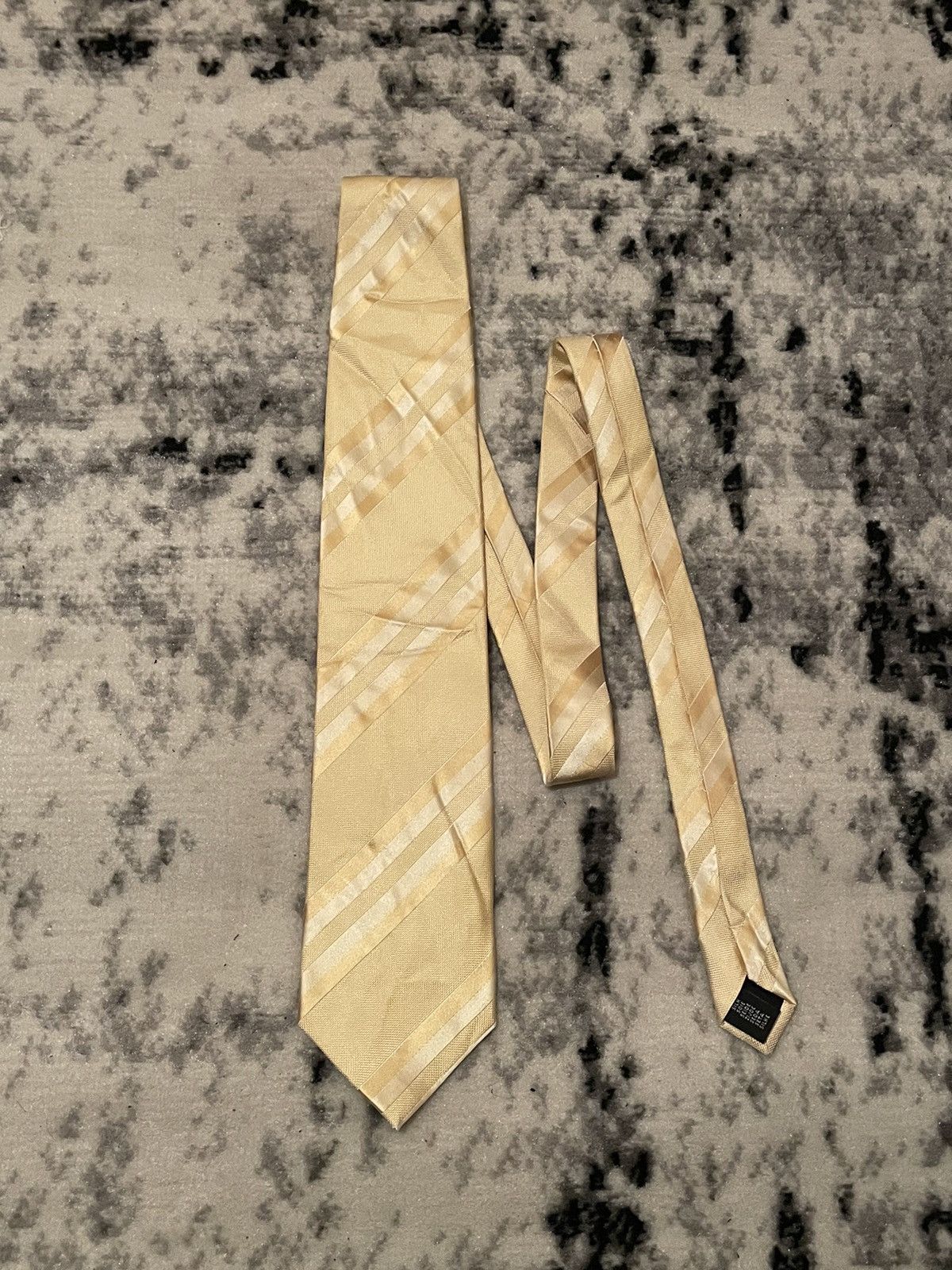Balmain × Designer Balmain Paris Tie New Very Beatiful Color Way Gold Designer Size ONE SIZE - 1 Thumbnail