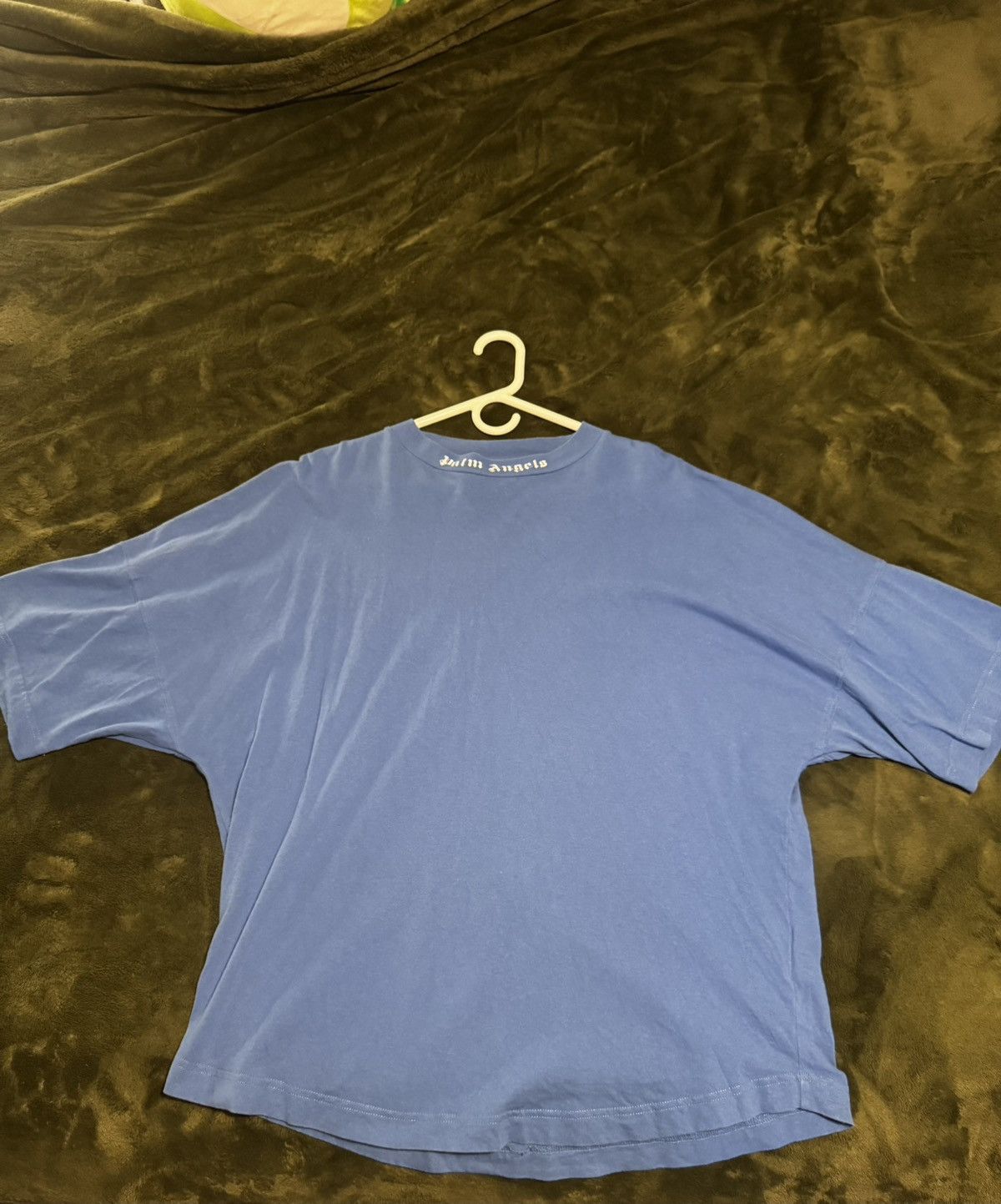 Palm Angels Palm Angels, Baggy Blue Tee Shirt Size US M / EU 48-50 / 2 - 1 Thumbnail