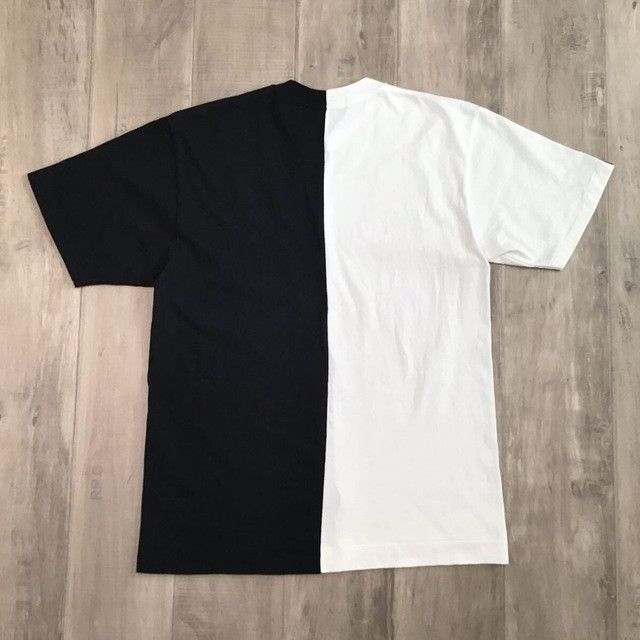 Bape × Neighborhood × Nigo BAPE × NEIGHBORHOOD LOGO Docking T-shirt APE NIGO Size US M / EU 48-50 / 2 - 2 Thumbnail