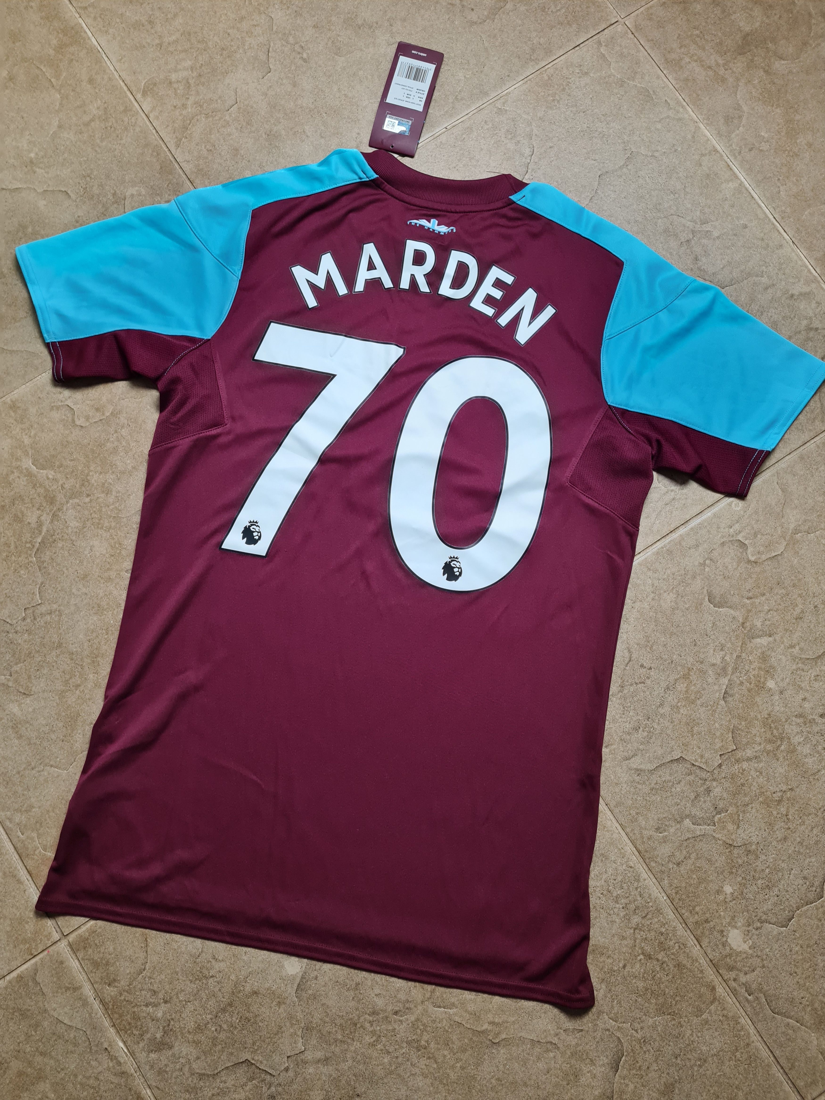 Umbro WEST HAM UNITED 2017-18 shirt trikot maglia camiseta #70 Size US S / EU 44-46 / 1 - 20 Thumbnail