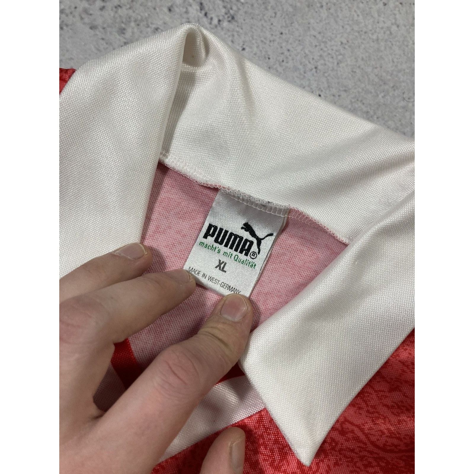 Puma Vintage Puma Made in West Germany Soccer Jersey Size US XL / EU 56 / 4 - 3 Thumbnail