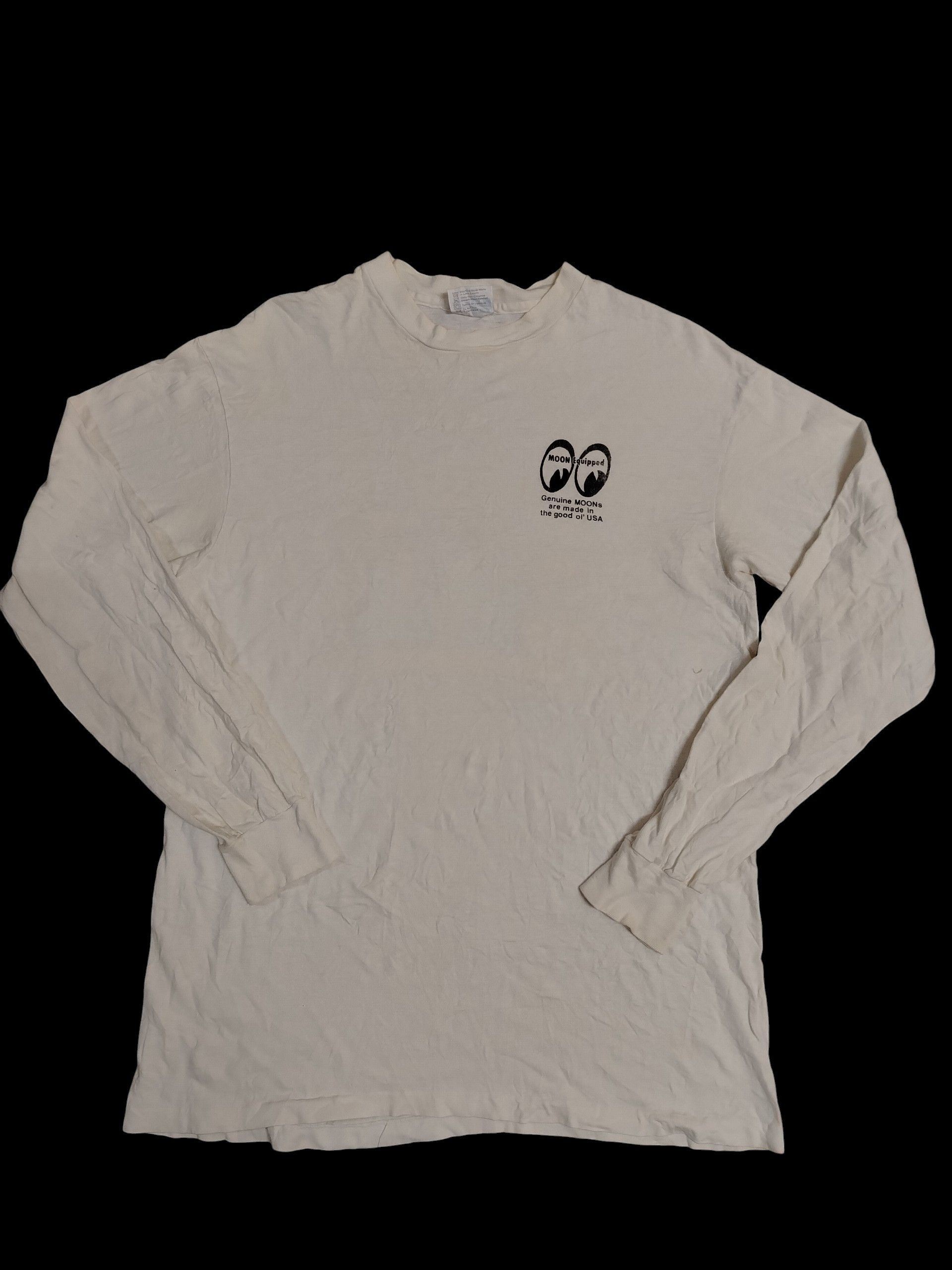 Hanes Vintage 90s MOONEYES Tag Hanes Beefy Size US L / EU 52-54 / 3 - 2 Thumbnail