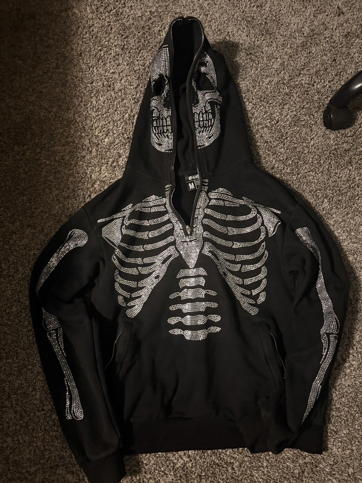 GUAPI limited edition skeleton gaupi hoodie Size US M / EU 48-50 / 2 - 1 Thumbnail