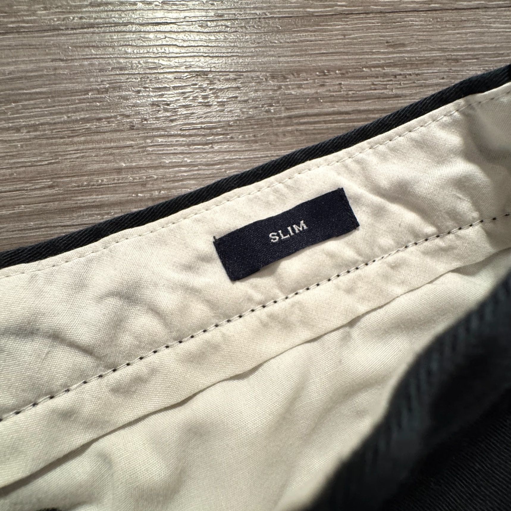 J.Crew J.CREW Pants Mens 30 Black Chino Flex Cotton Slim Straight 30x31 Preppy Size US 30 / EU 46 - 4 Thumbnail