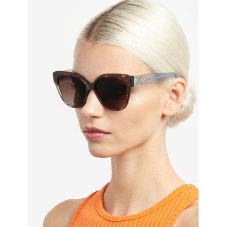 Kate Spade Kate Spade SAVANNA/G/S 0086 PR Sunglasses Havana Cat Eye Size ONE SIZE - 4 Thumbnail