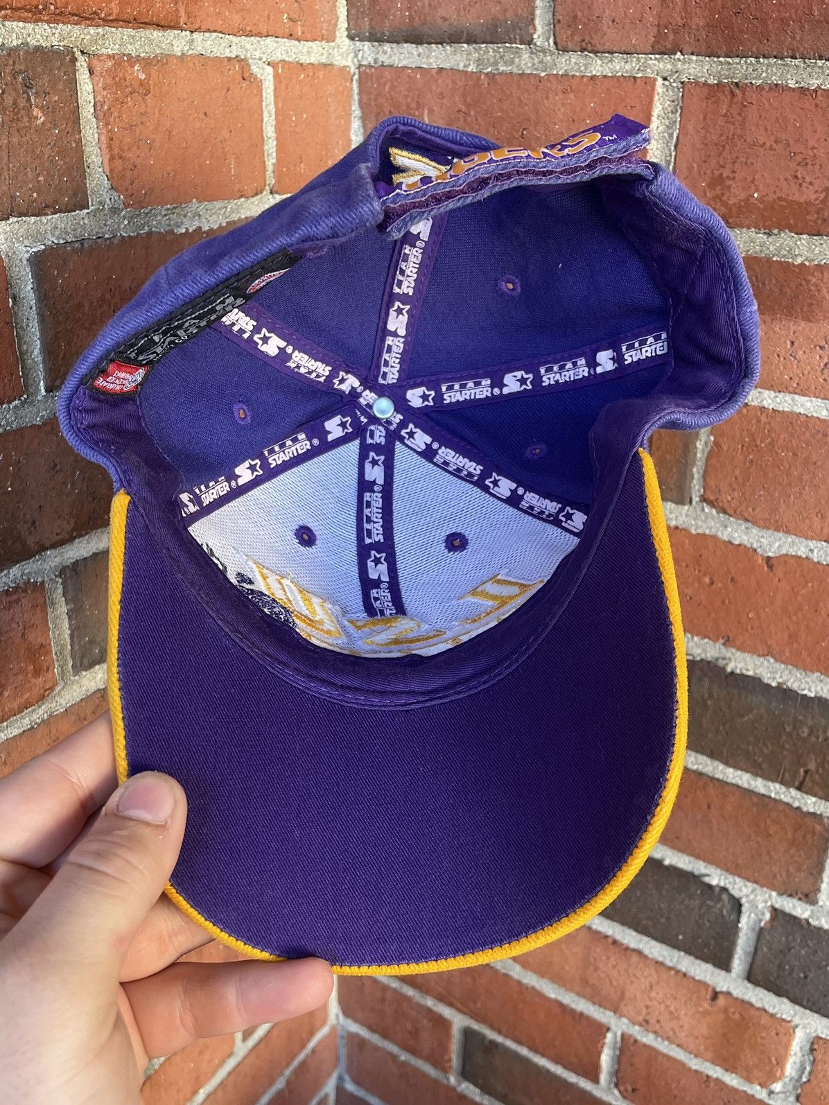 Starter Vintage LSU Tigers Hat Team Starter Mike the Tiger Strapback Size ONE SIZE - 9 Thumbnail