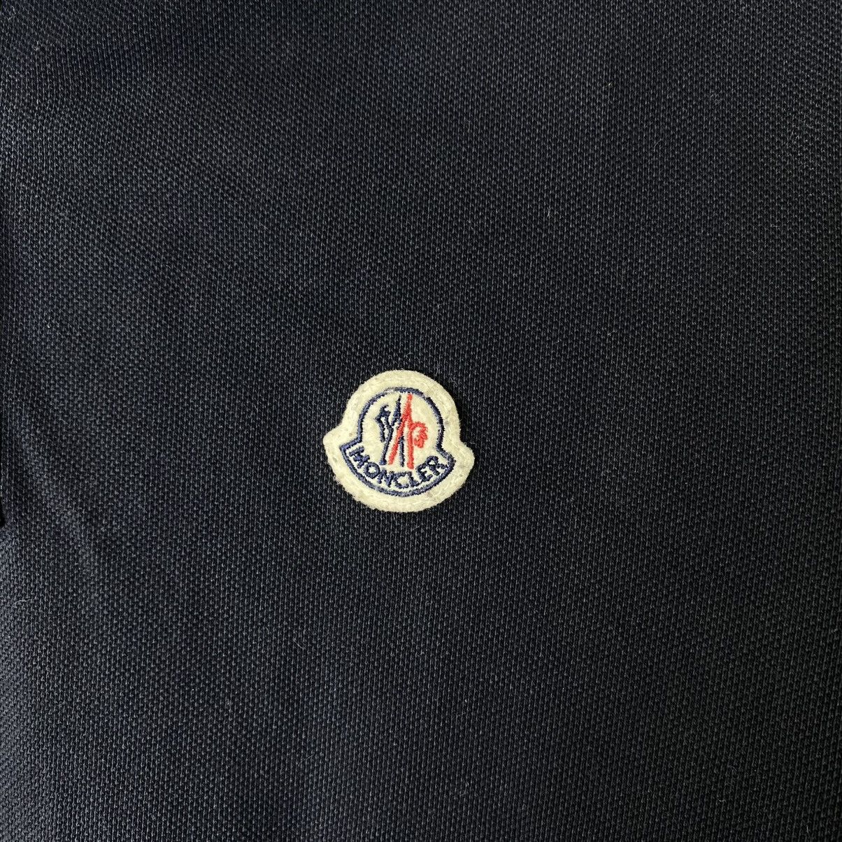 Moncler Moncler Polo Long Sleeve Luxury Size US XL / EU 56 / 4 - 5 Thumbnail