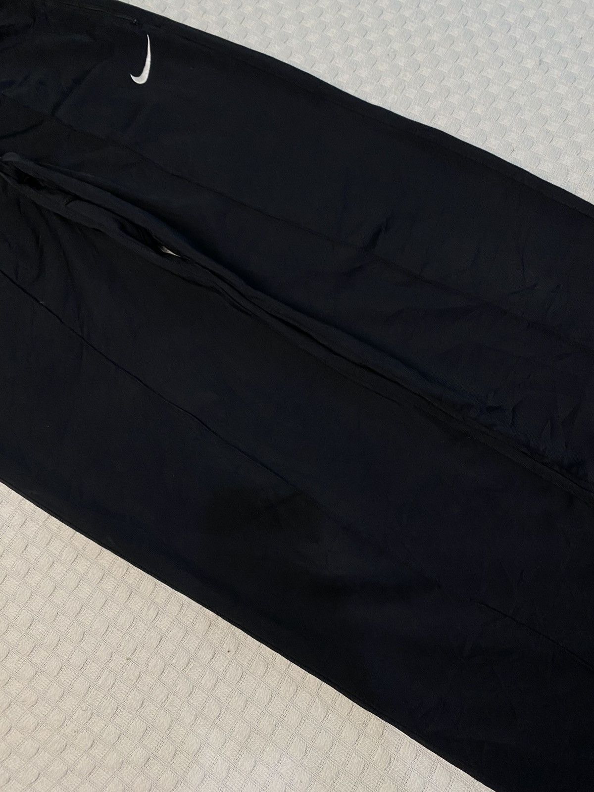 NOCTA × Nike 💥 VINTAGE NIKE BAGGY BLACK WIDE LEG TRACK PANTS Y2K Size US 28 / EU 44 - 6 Thumbnail