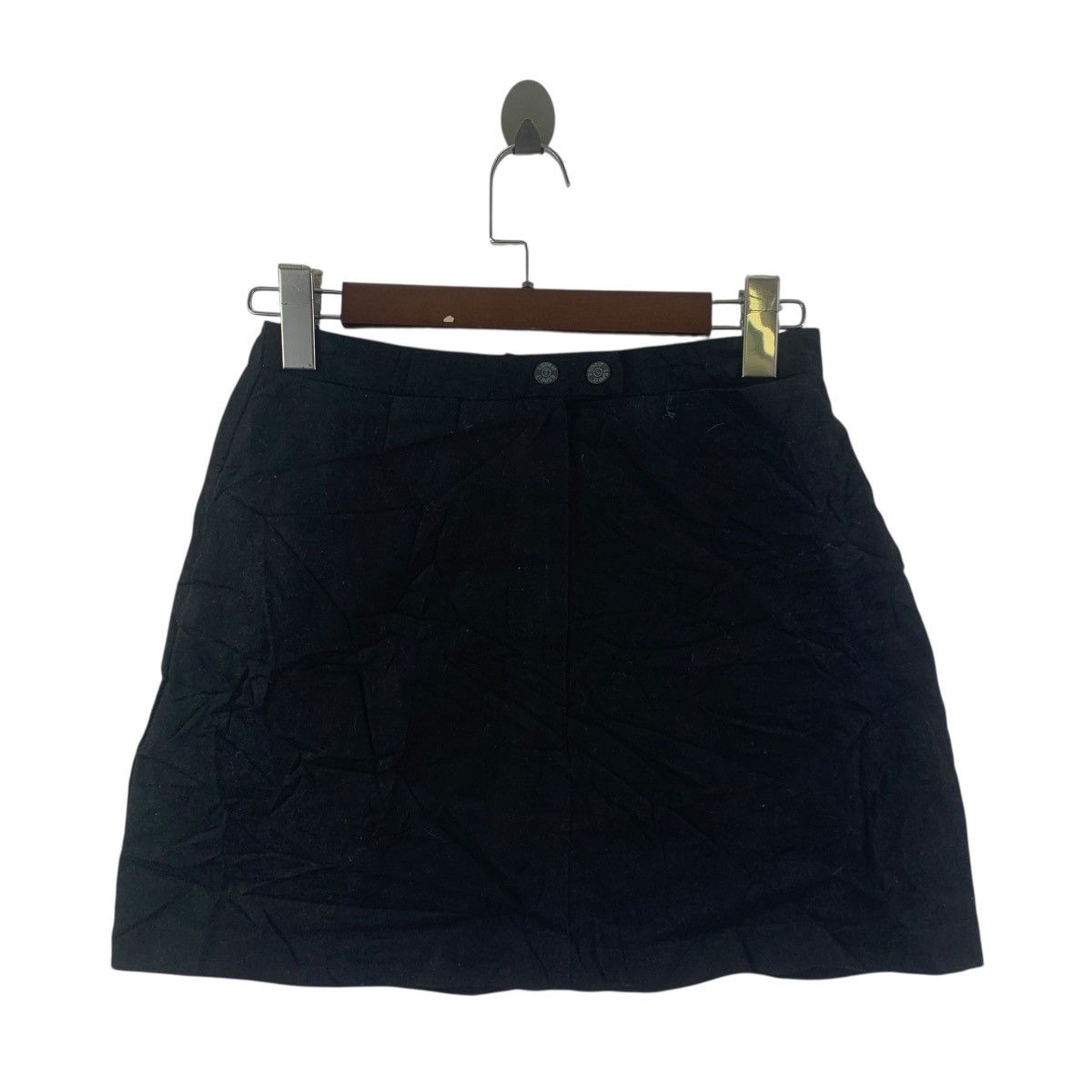 Esprit Vintage ESPRIT Zipper Button Casual Mini Skirts Size 26" / US 2 / IT 38 - 1 Thumbnail