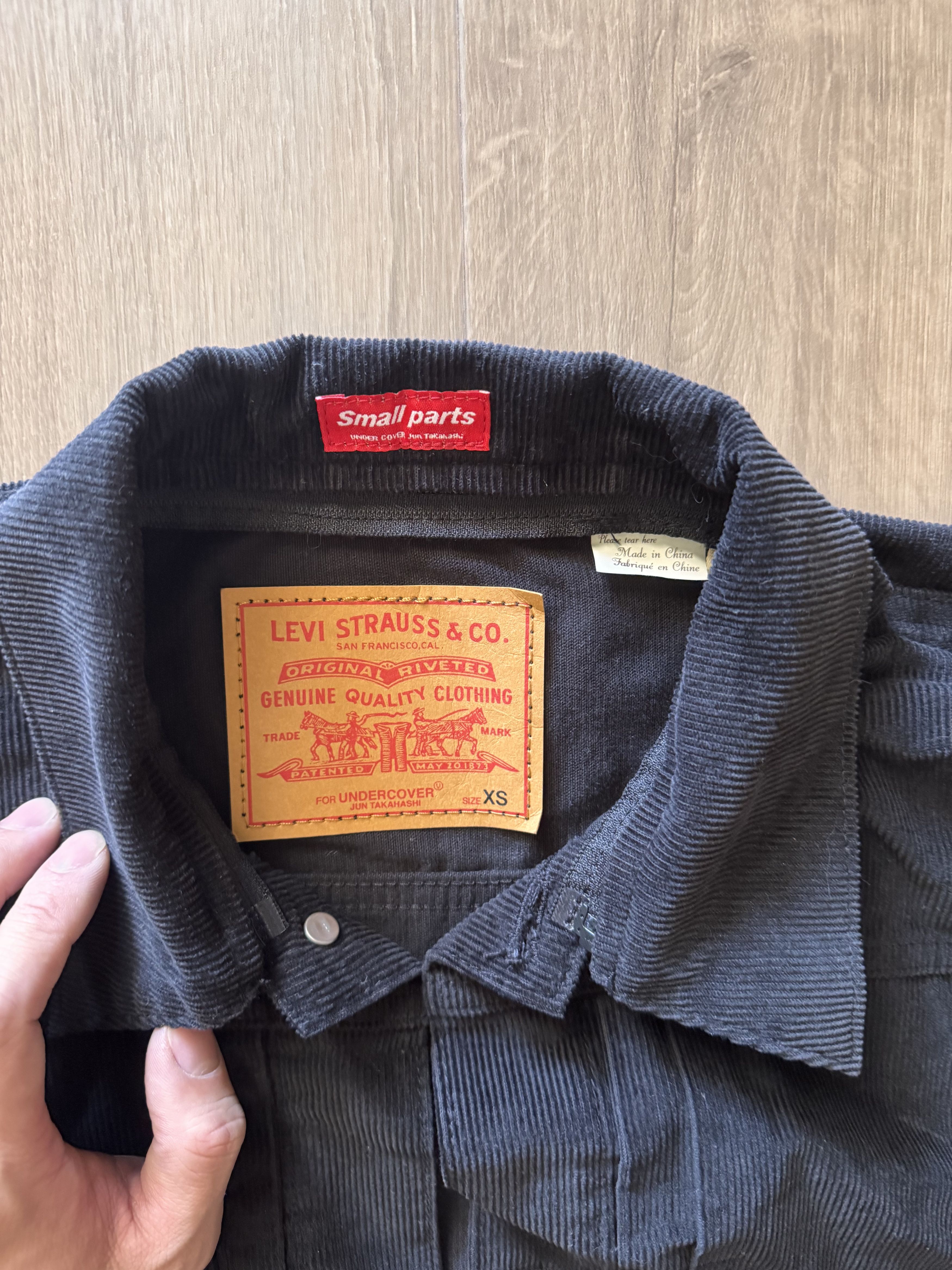 Levi's × Undercover UNDERCOVER x LEVI's Pinnacle Type II Corduroy Trucker Jacket Size US XS / EU 42 / 0 - 2 Thumbnail