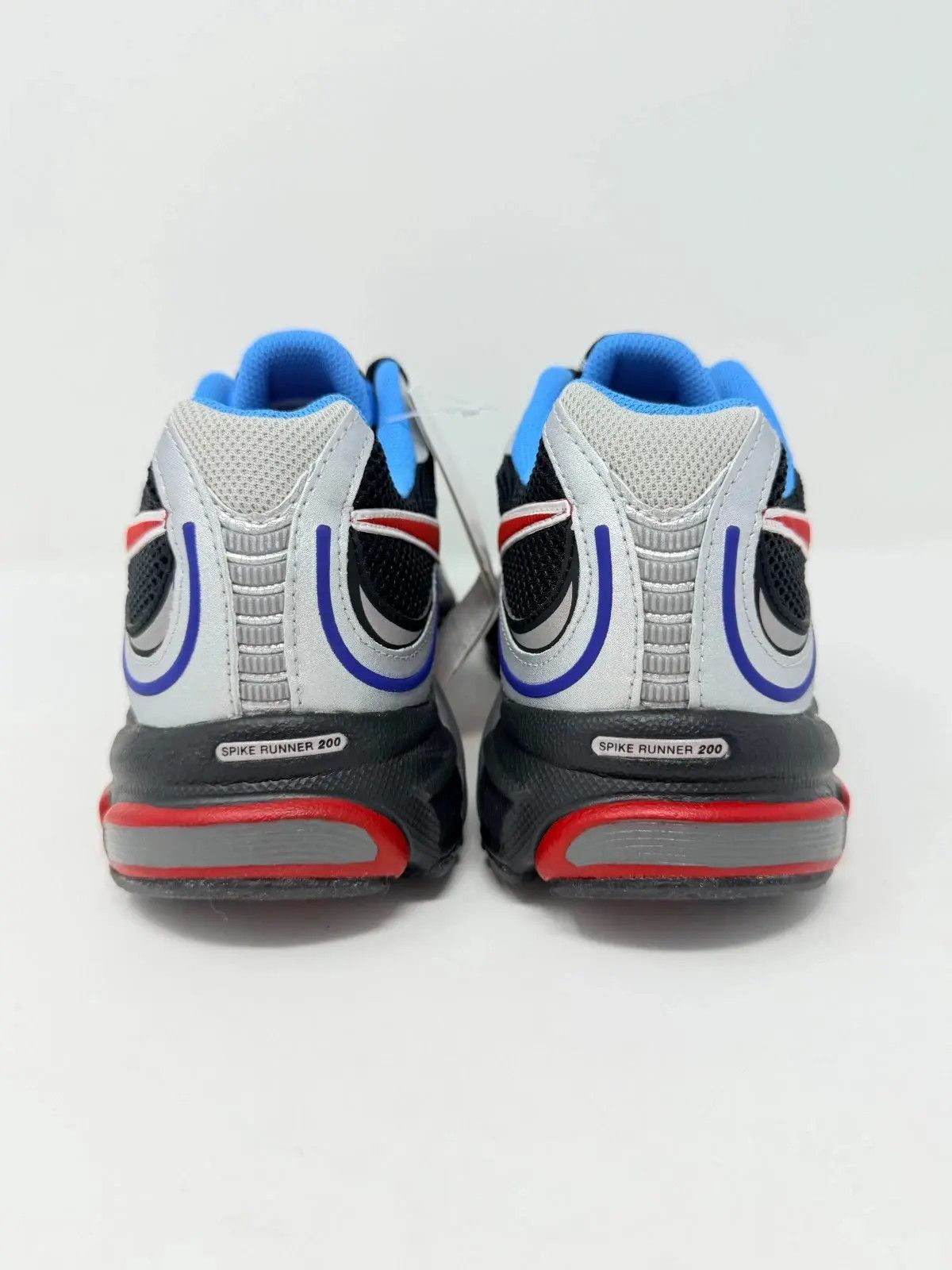 Reebok × Vetements Vetements Reebok Spike Runner 200 Black Silver Red Blue Size US 7 / EU 40 - 6 Thumbnail