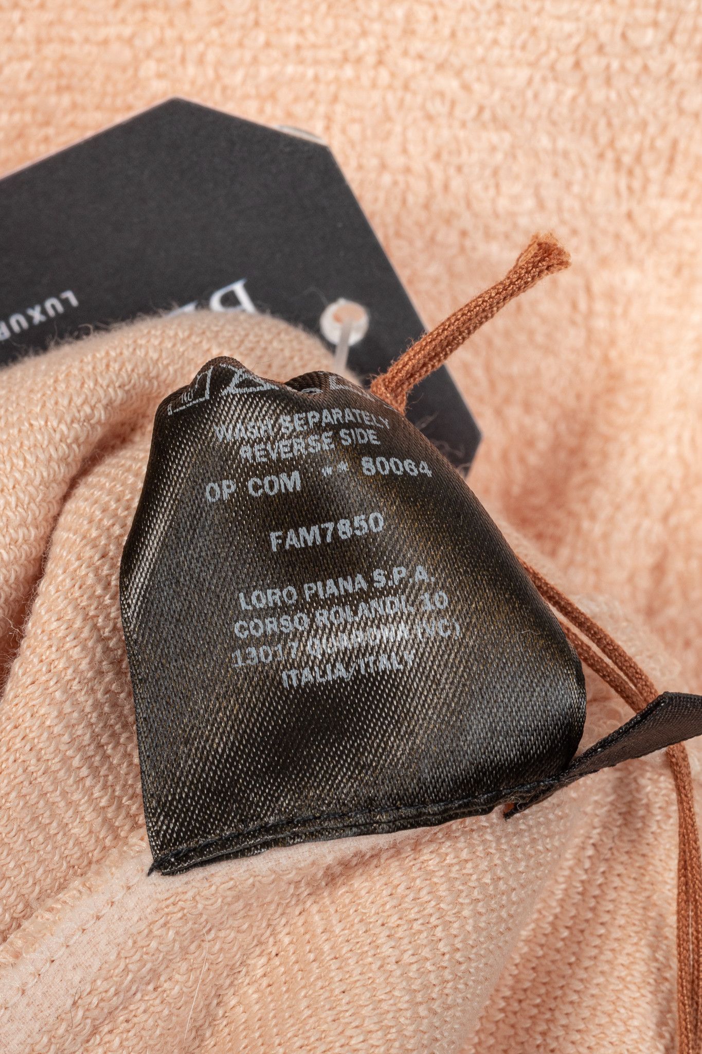 Loro Piana Loro Piana Light Coral Panarea Linen & Cotton Henley Sweater Size XS / US 0-2 / IT 36-38 - 10 Thumbnail