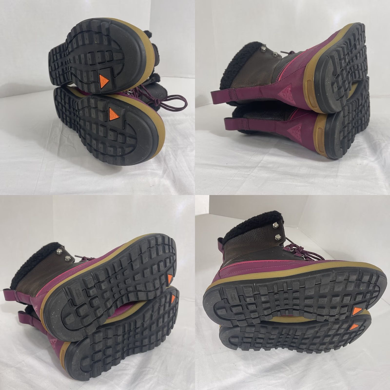 Nike Nike Womens Boot Hiking Winter Waterproof ACG Woodside II 2 Brown Pink 537347-006 Shoes 10 US 42 EU Men/Women? Size US 8 / IT 38 - 9 Thumbnail