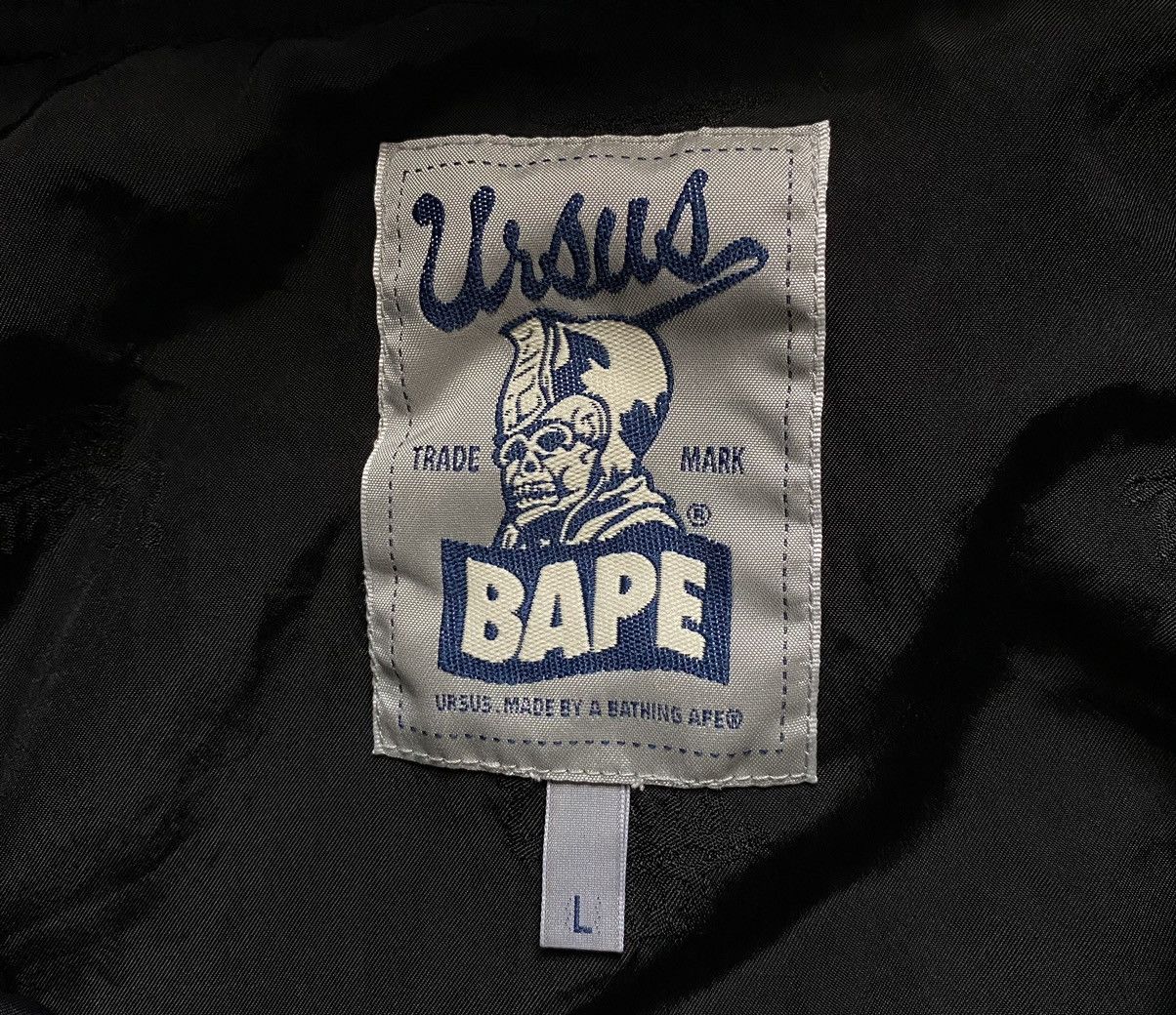 Bape Bape Ursus Logo Zip-Up Jacket Size US L / EU 52-54 / 3 - 9 Thumbnail