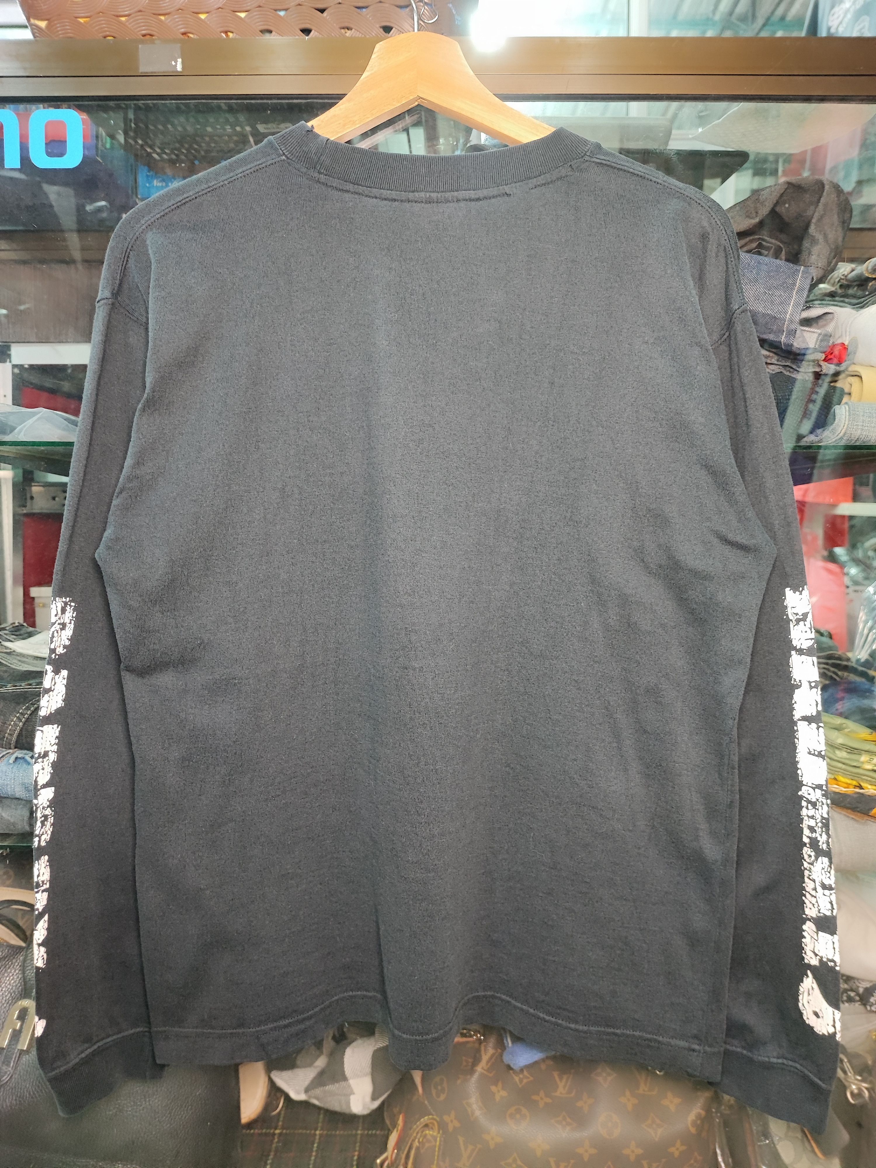 Number (N)ine Vintage 90s Bad Boy Tee Made in USA Puff Print Streetwear Size US M / EU 48-50 / 2 - 11 Thumbnail