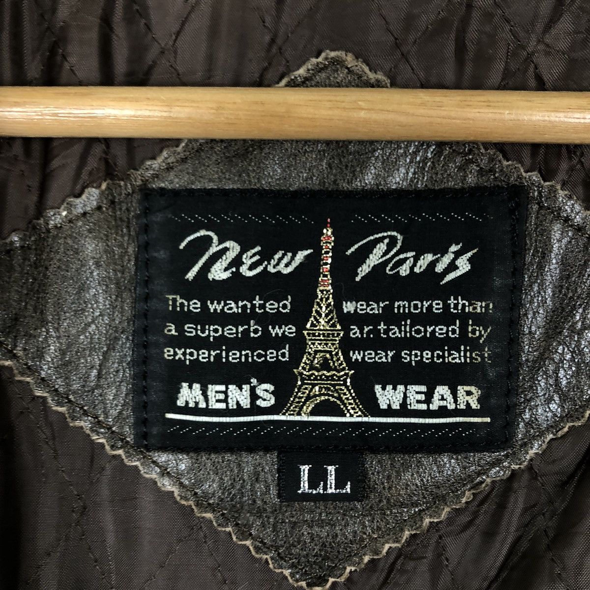 Japanese Brand VINTAGE BOMBER LEATHER JACKET NEW PARIS INSPIRE ISSEY MIYAKE Size US L / EU 52-54 / 3 - 12 Thumbnail