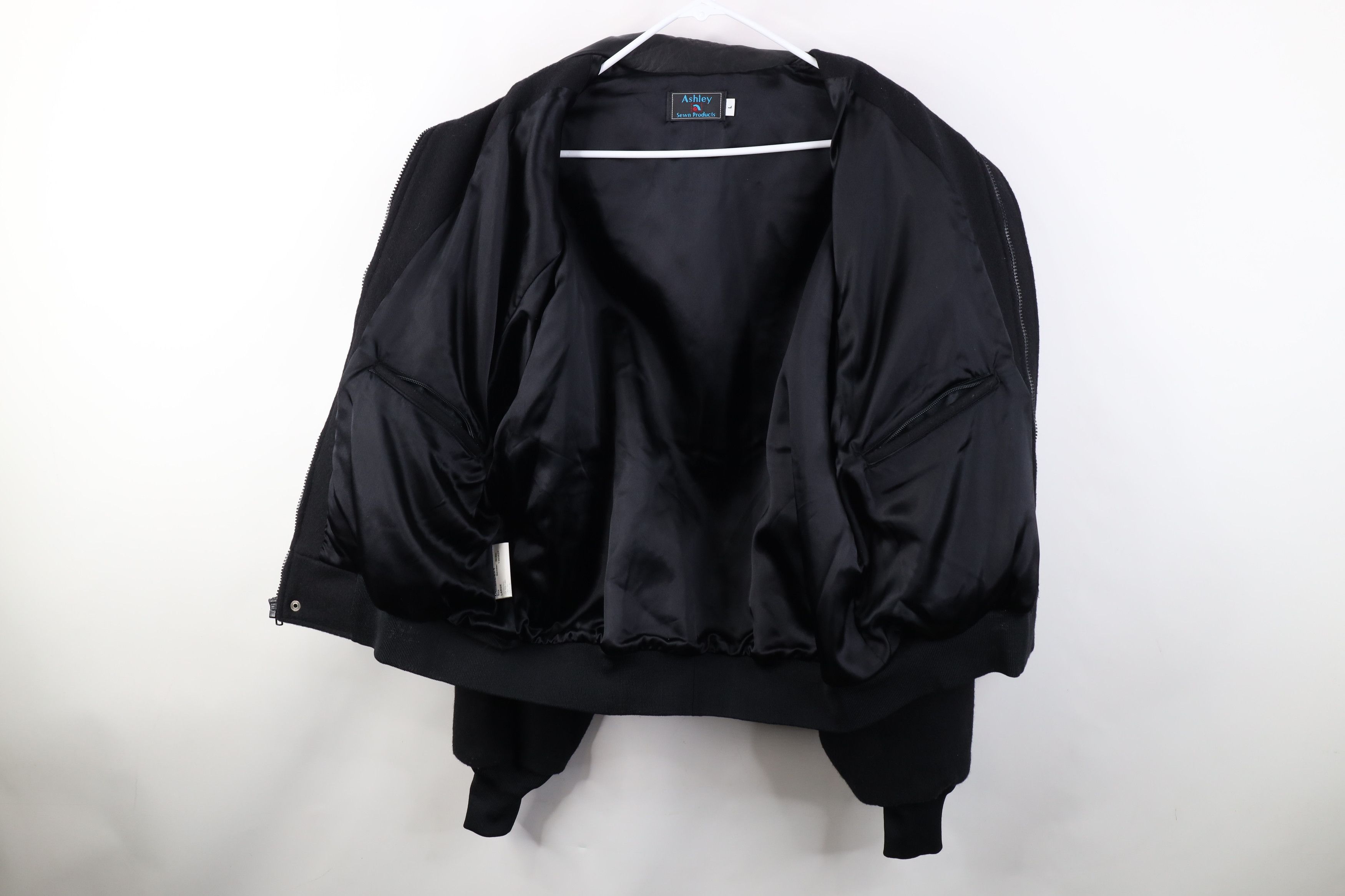 Vintage Vintage 90s Stamping Plant Wool Leather Varsity Jacket USA Size US L / EU 52-54 / 3 - 10 Thumbnail