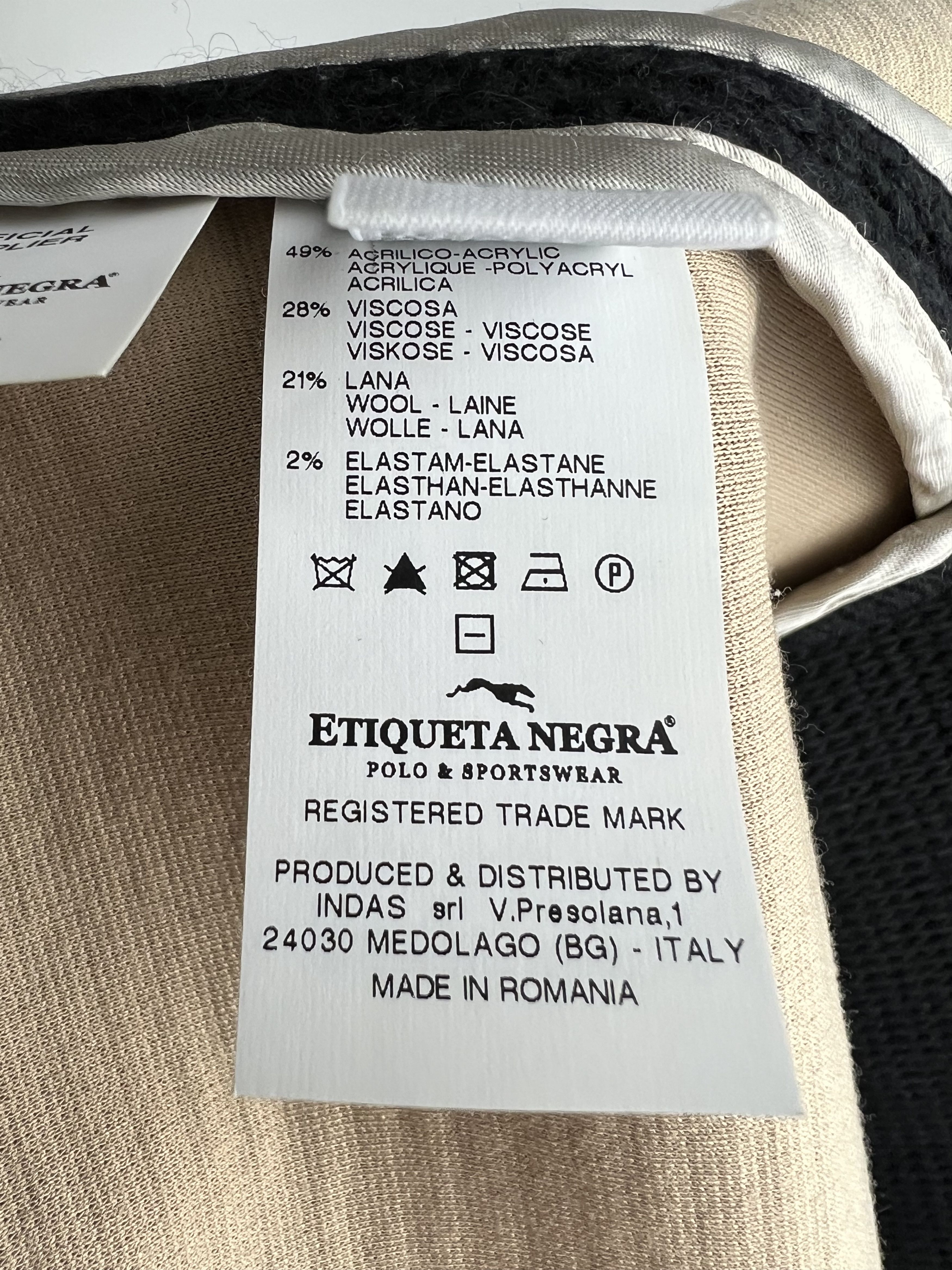 Other Etiqueta Negra Black Wool Jacket Size 44 Size M / US 6-8 / IT 42-44 - 11 Thumbnail