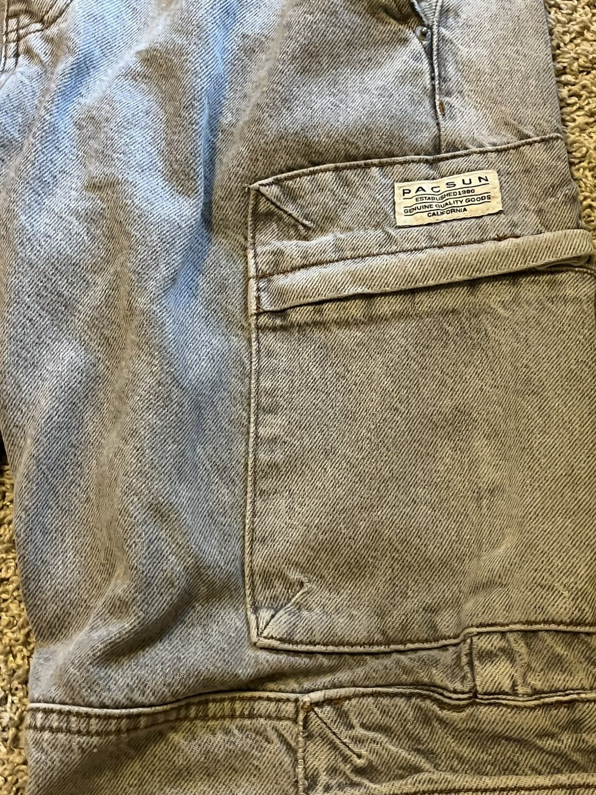 Pacsun Pacsun Baggy 30x32 Denim Pants Size US 30 / EU 46 - 2 Thumbnail