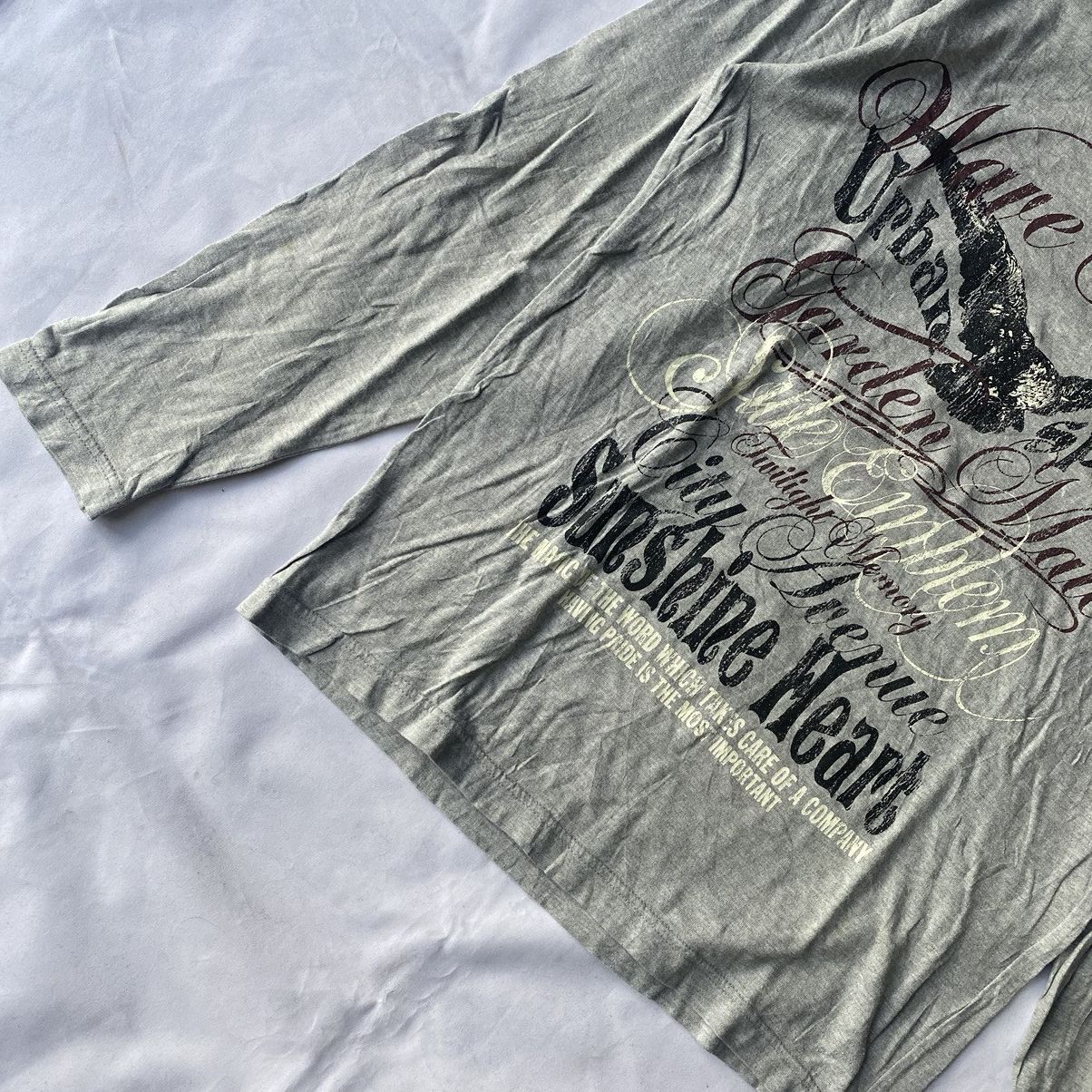 If Six Was Nine × Japanese Brand × Le Grande Bleu (L.G.B.) Japanese Poem Urban Spirit IfSixWasNine Style Long Sleeve Size US S / EU 44-46 / 1 - 6 Thumbnail